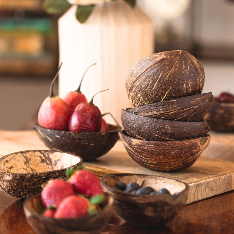 Coconut Bowl | Brown | Set of 20 | 150 ml、mySite、camillekostekn