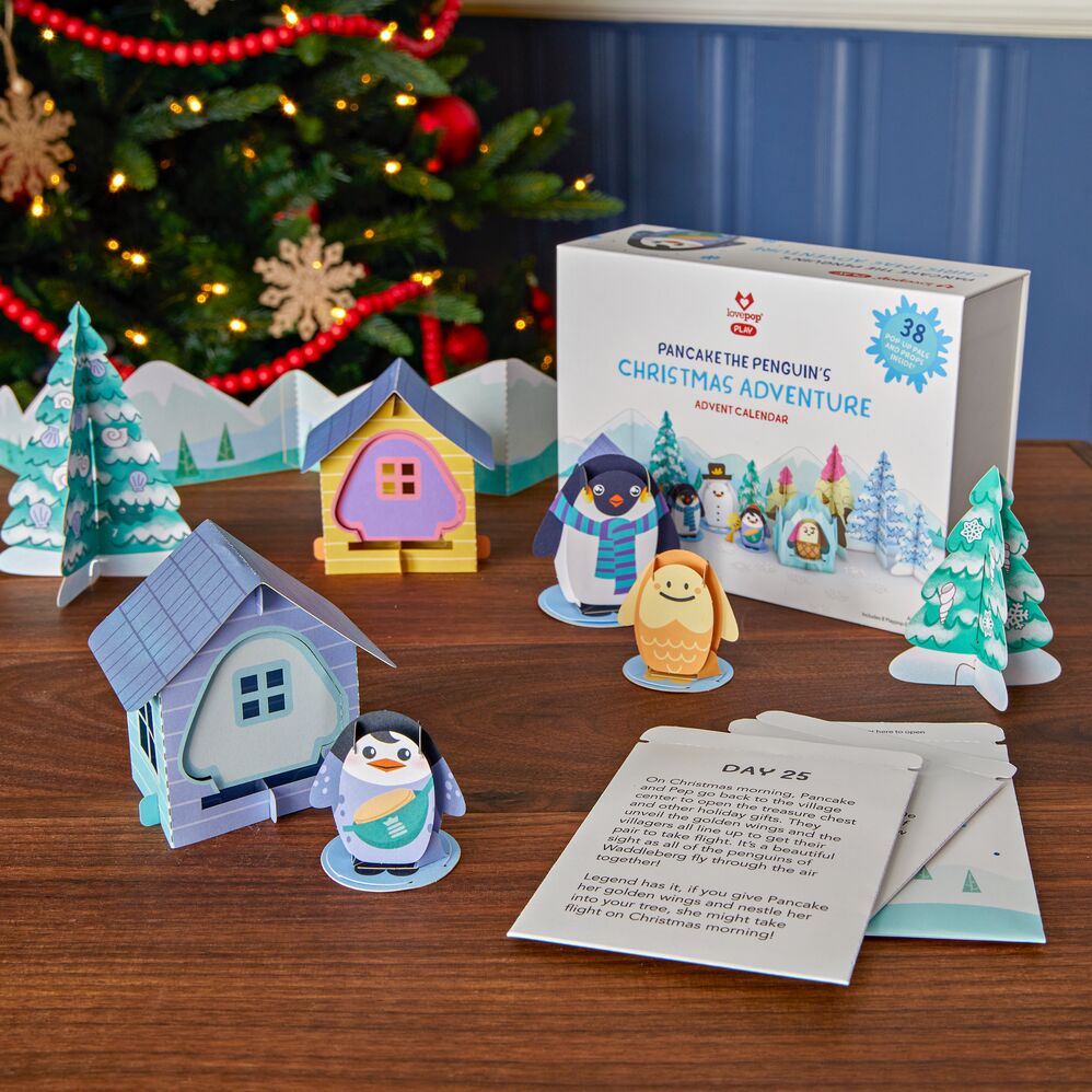 Advent Calendar: Pancake the Penguin's Christmas Adventure、mySite、solidvoid