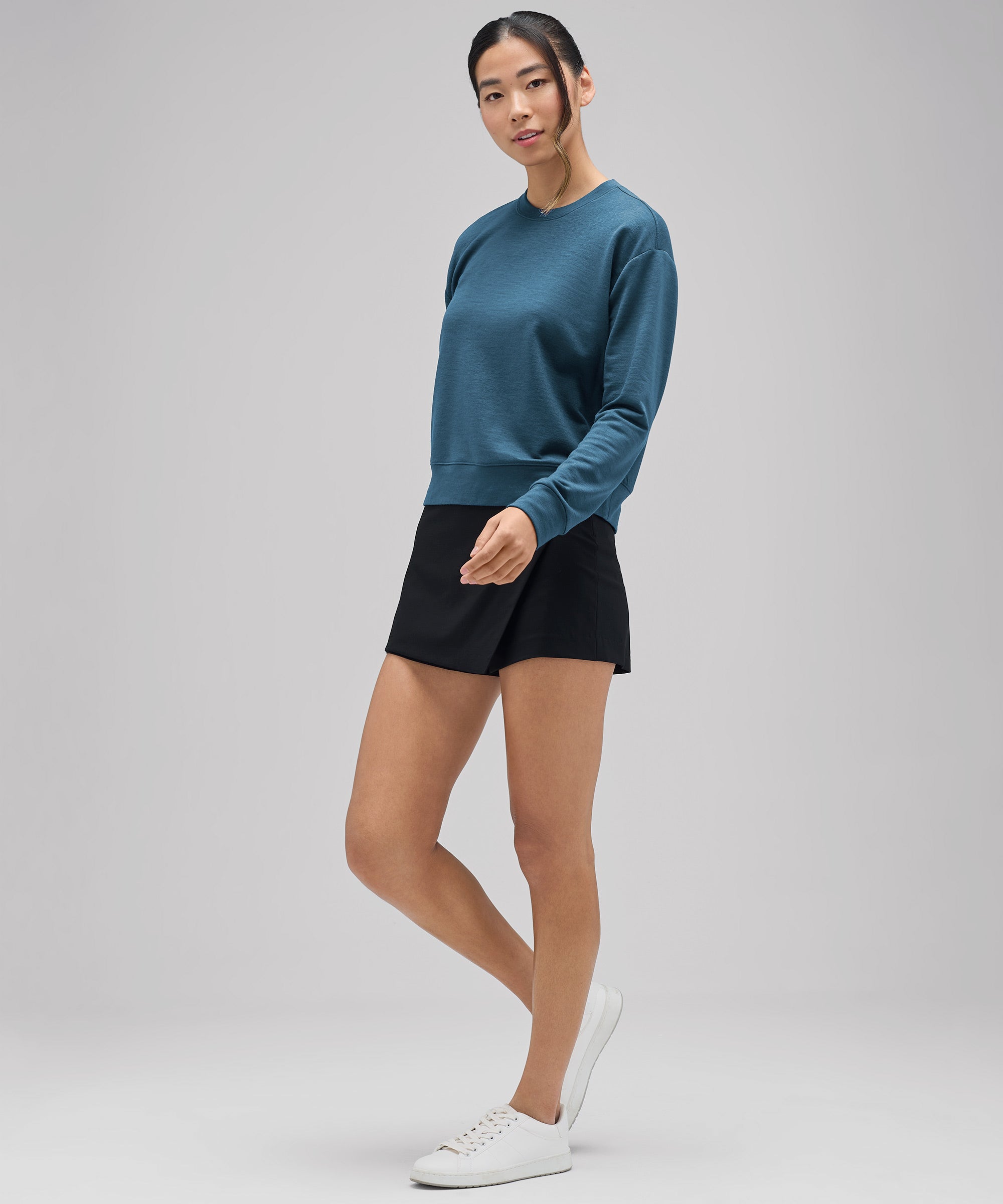 Women's Merino Boxy Sweatshirt、mySite、noshort