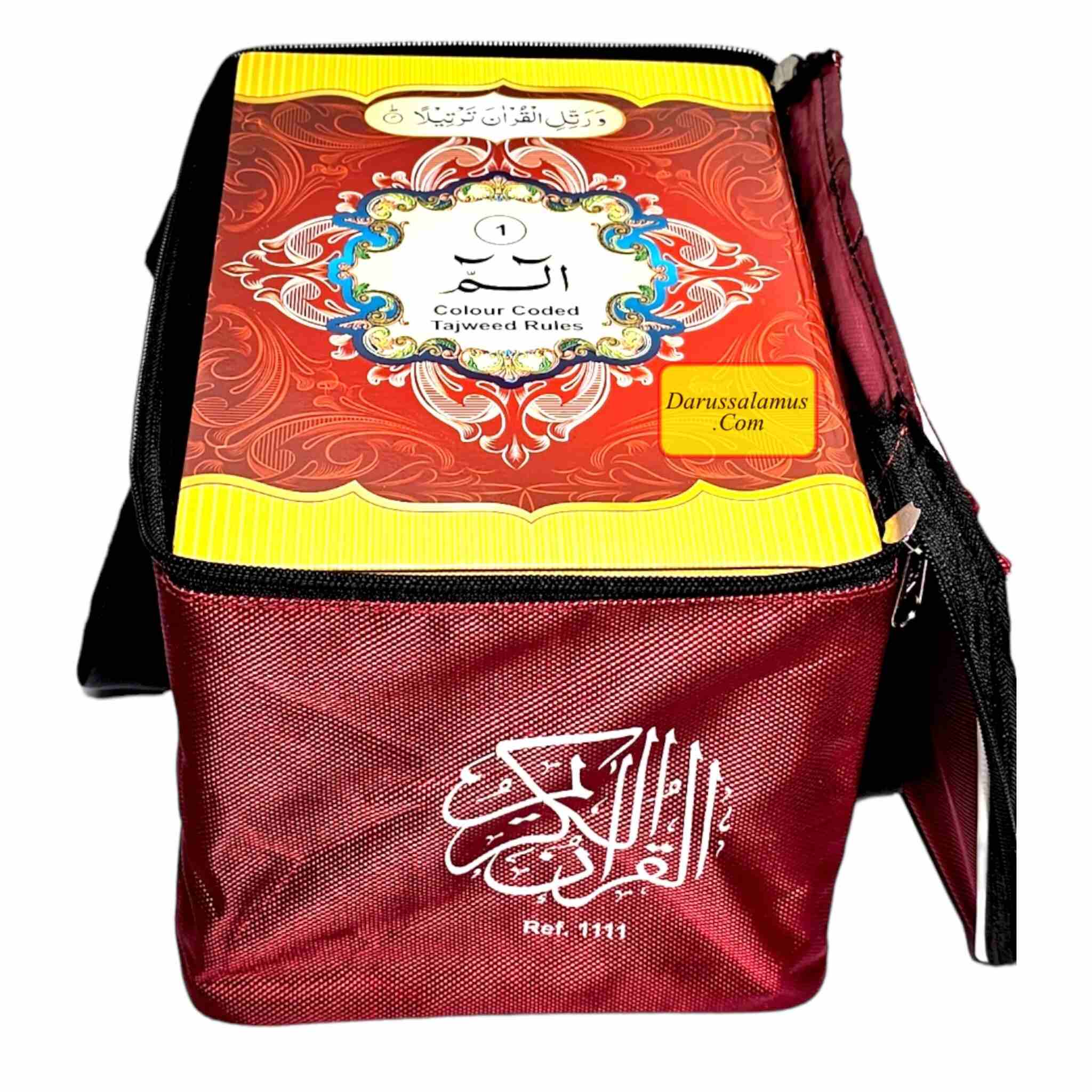 Para Set of the Holy Quran Color coded Tajweed Rules 30 Parts set -9 Lines.、mySite、topwebapps