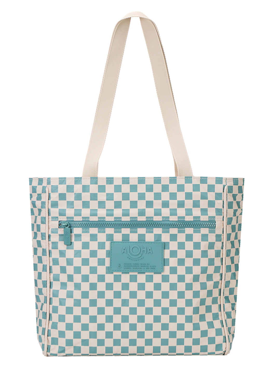 ALOHA Go-To Petite Checker Beach Tote、mySite、noshort
