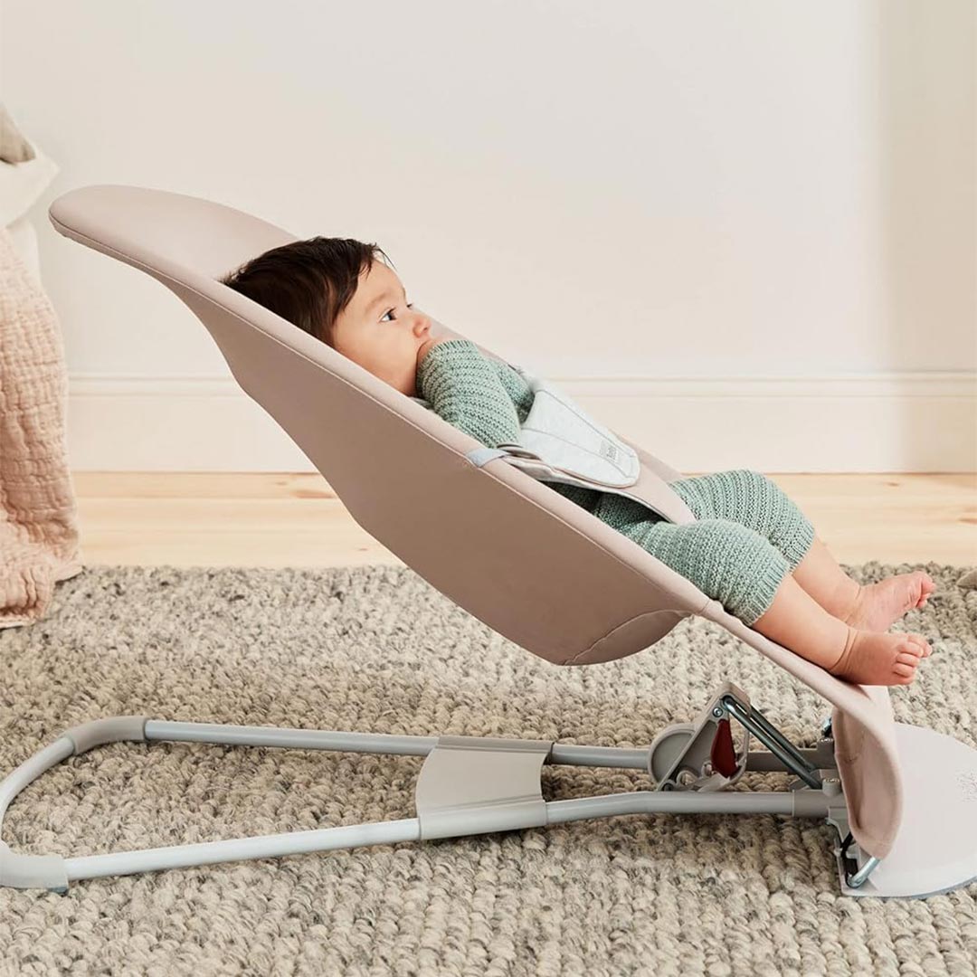  BabyBjörn Balance Soft Baby Bouncer - Beige/Grey - Woven/Jersey、mySite、merchandisen