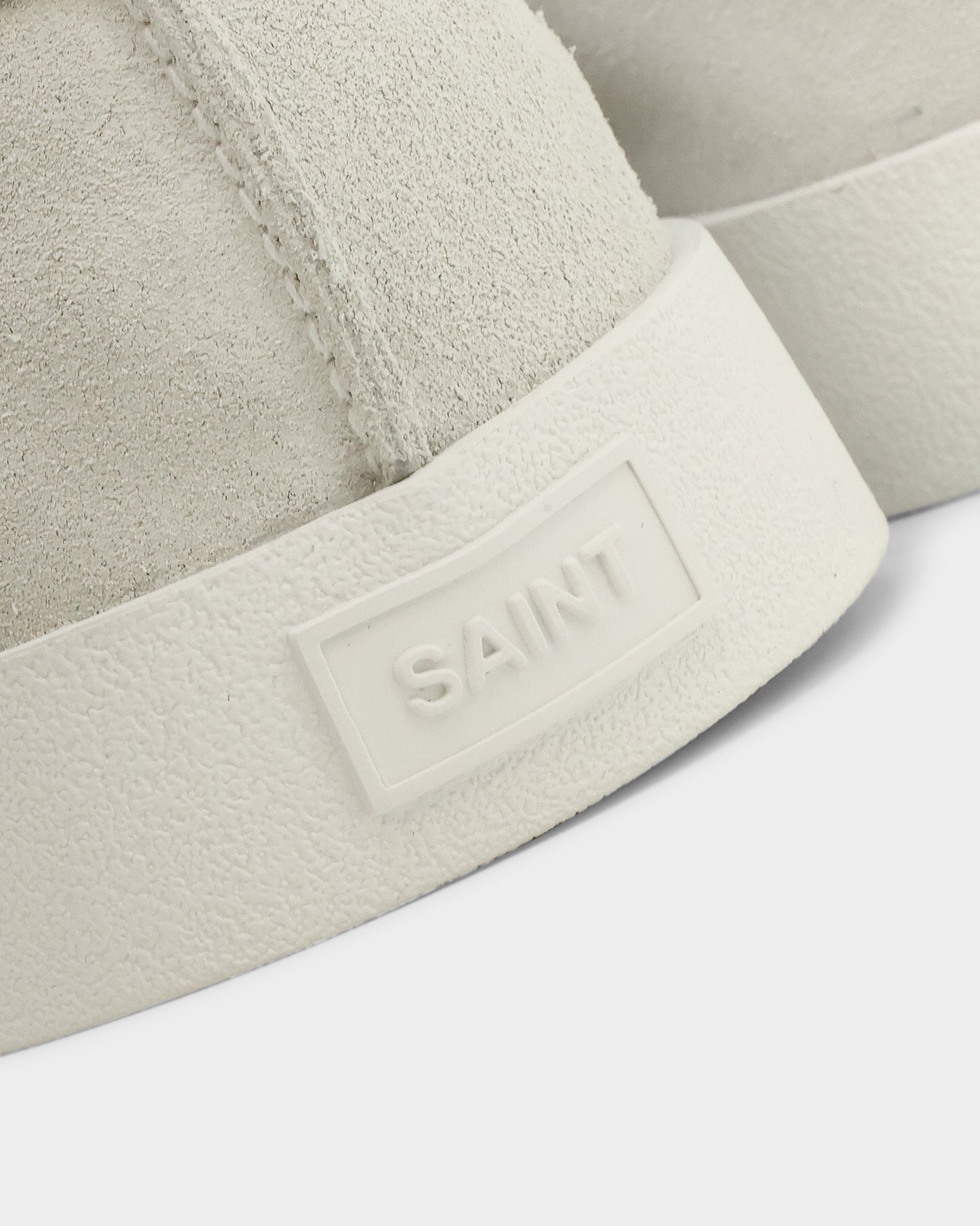 Saint Morta Hemisphere Suede Slip On Loafer White/White、mySite、zt4zffjzw