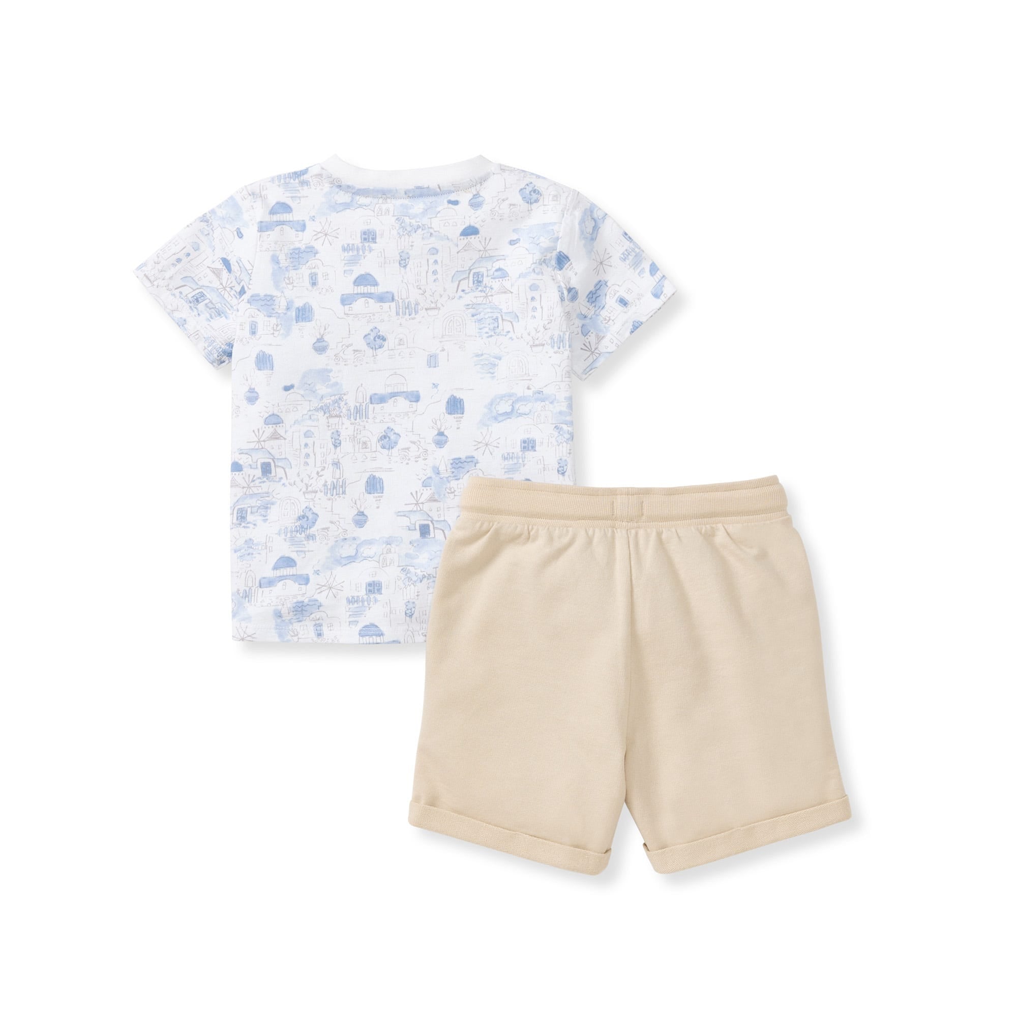  Santorini Organic Boy Top & Shorts Set、mySite、layawaytickets