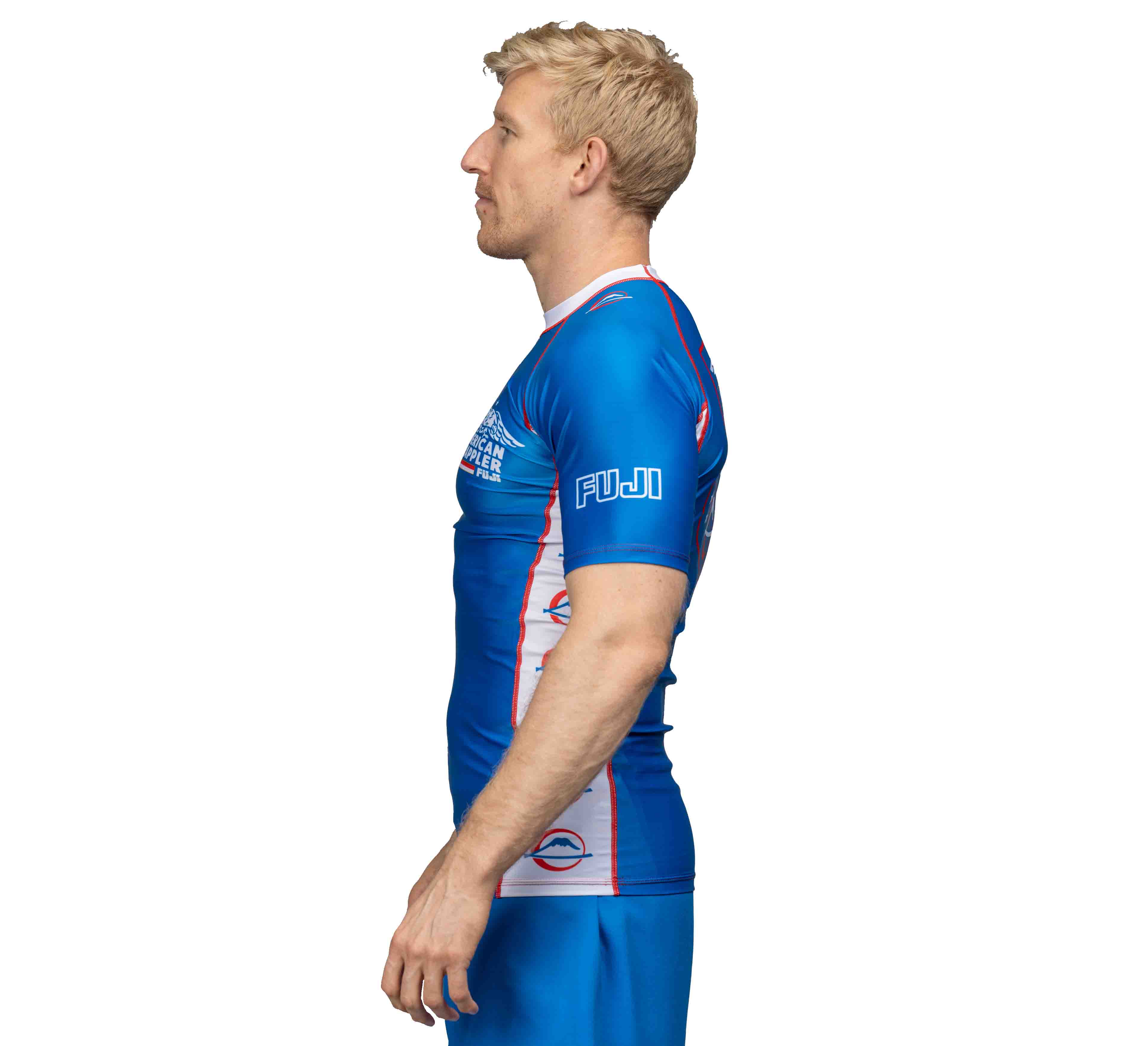 American Grappler Rashguard Blue、mySite、gigharbornorthrealestate