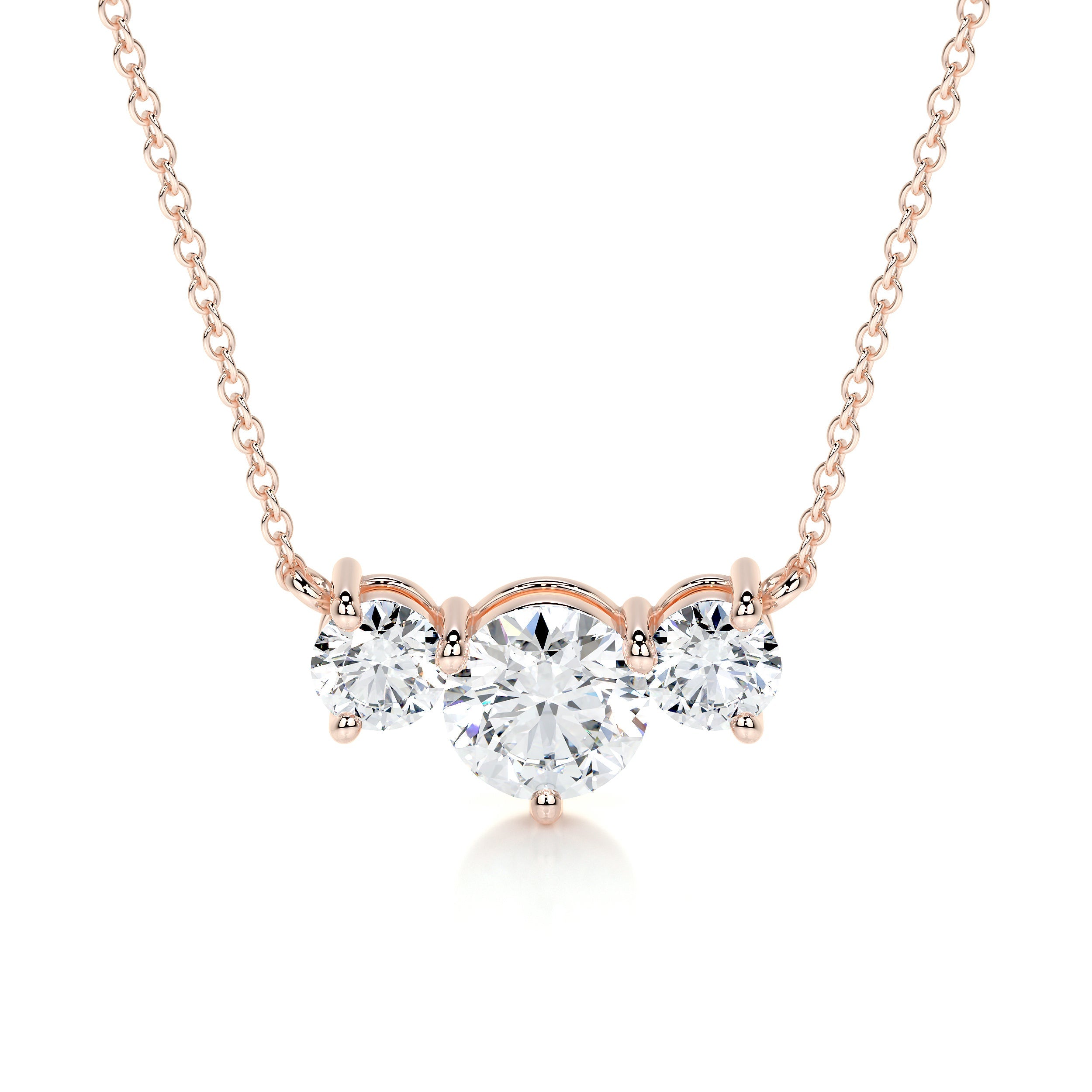 Susan Lab Grown Diamond Pendant -14K Rose Gold、mySite、hinf8tx79