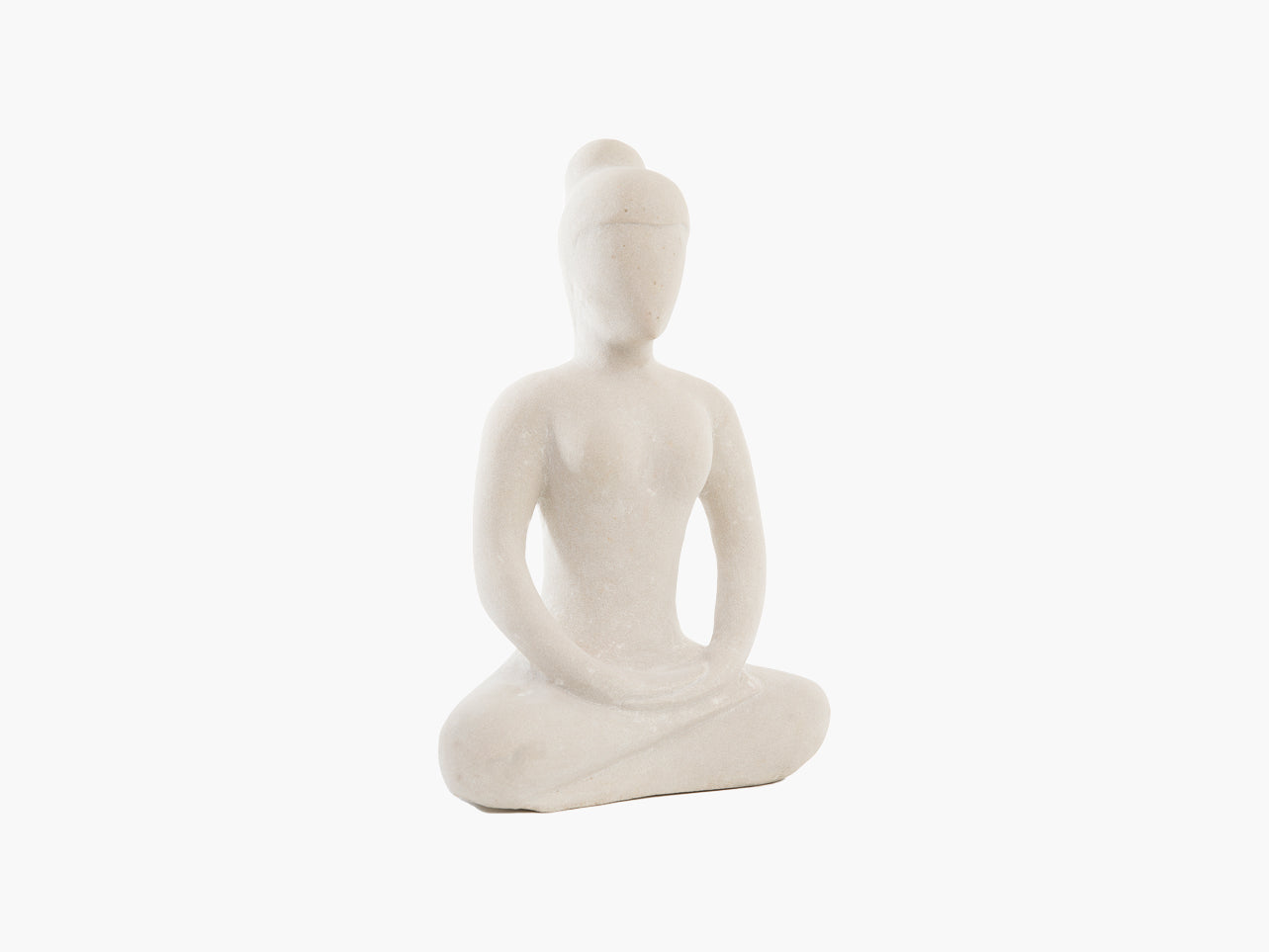 Padmasana II Yoga - Sandstone (Medium, 40cm)、mySite、topwebapps