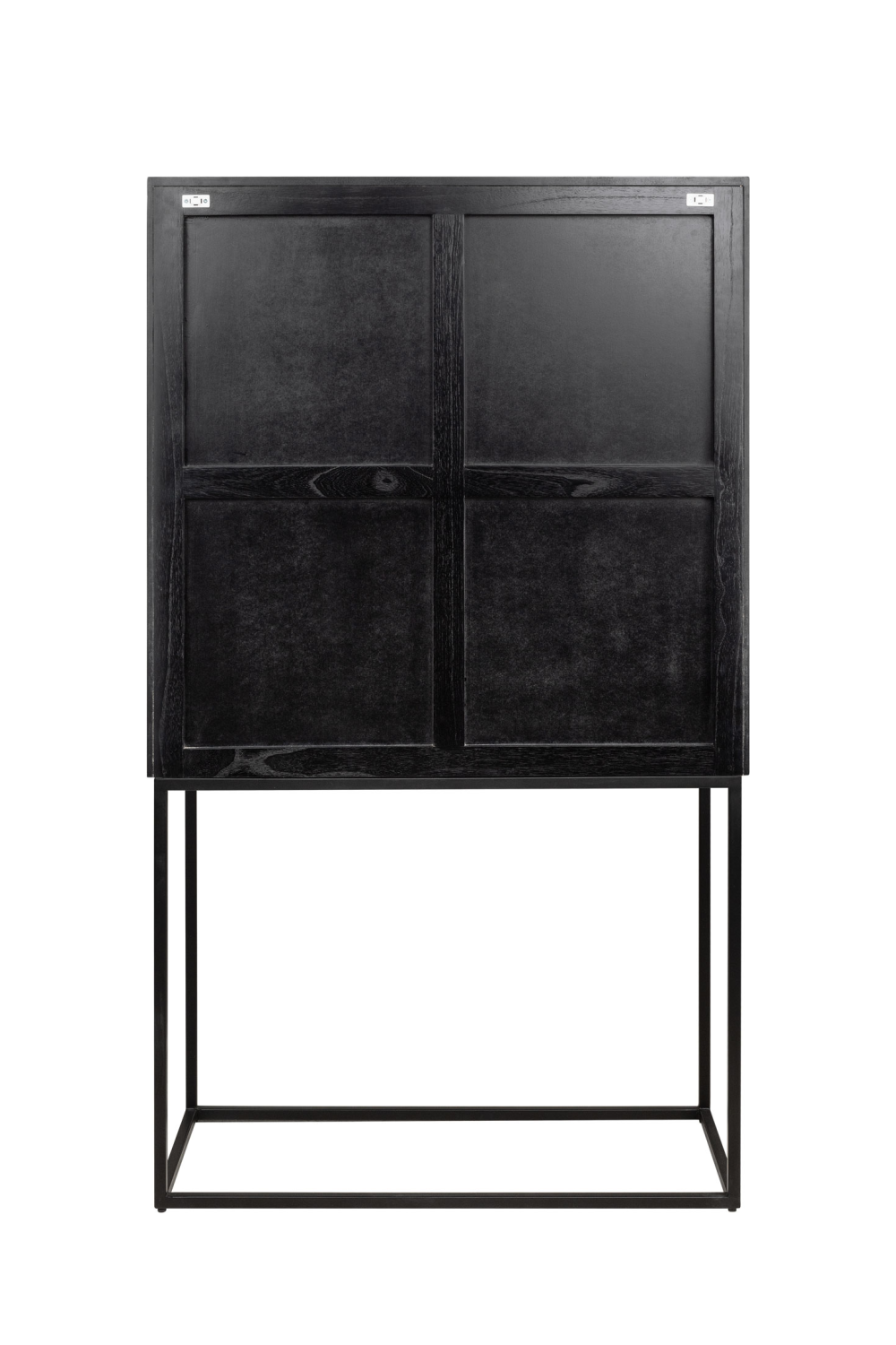 Black Wooden 2-Door Cabinet | Versmissen Zinzi、mySite、neckold