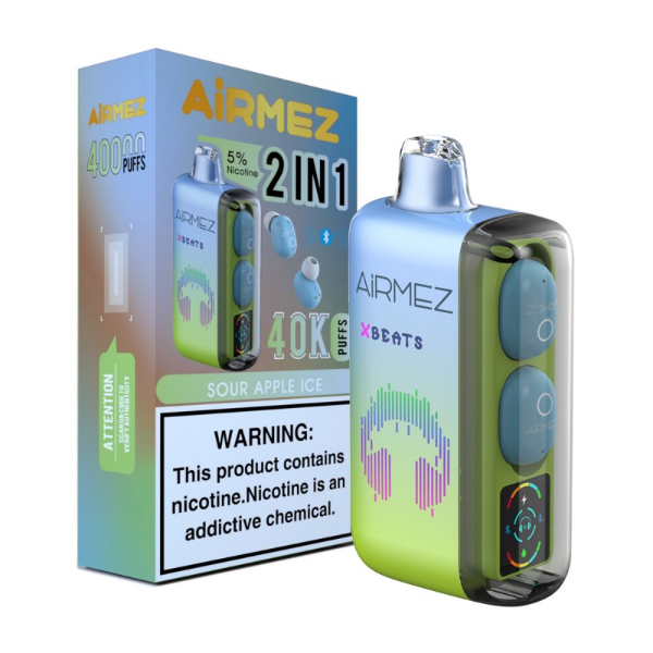 AirMez X-Beats 40,000 Puffs Disposable Vape 20mL 5 Pack、mySite、zt4zffjzw