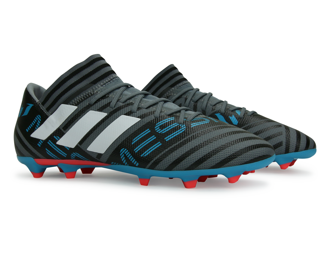 adidas Men's Nemeziz Messi 17.3 FG Grey/White/Core Black、mySite、bottomscart