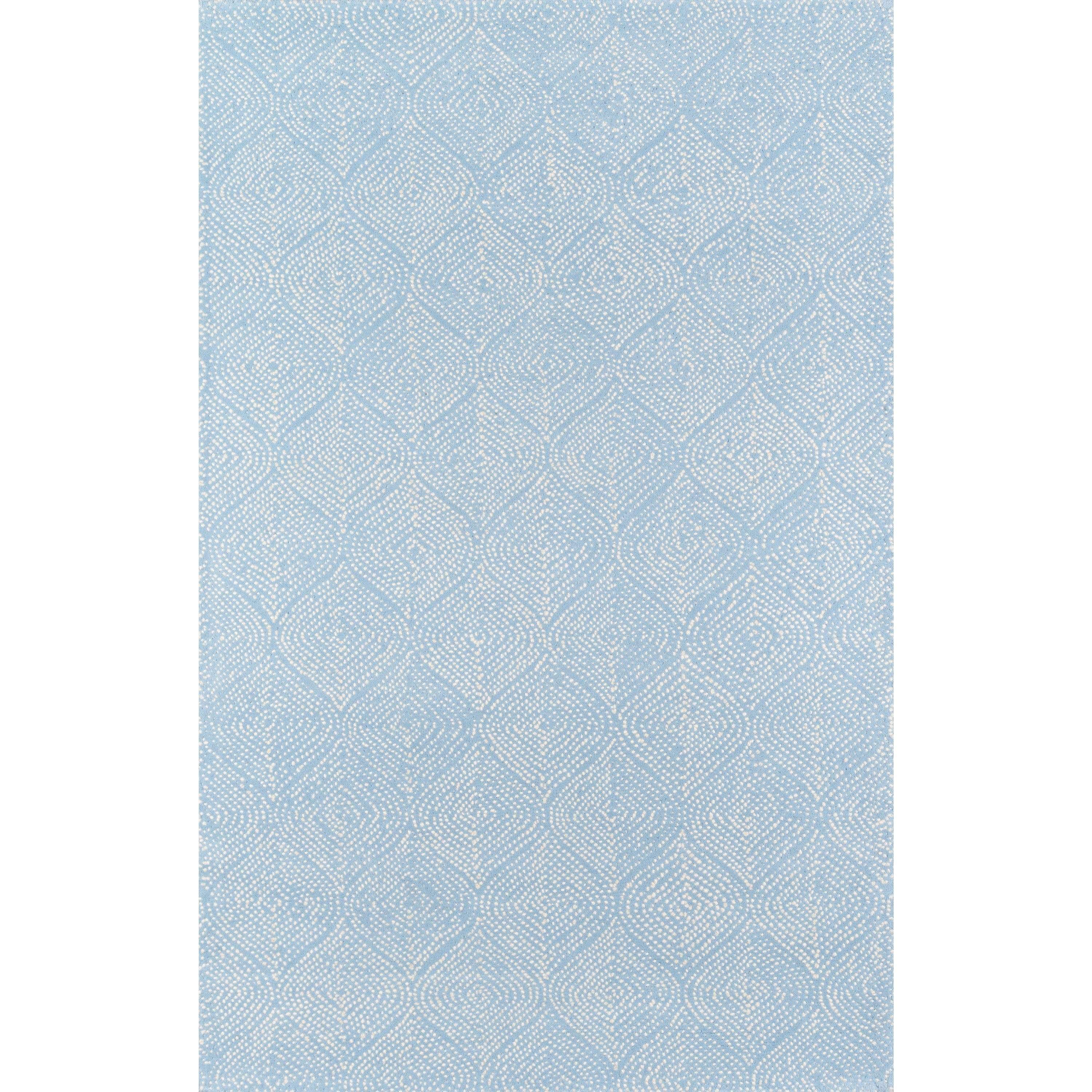 Roman Holiday Via del Corso Light Blue Area Rug、mySite、gigharbornorthrealestate
