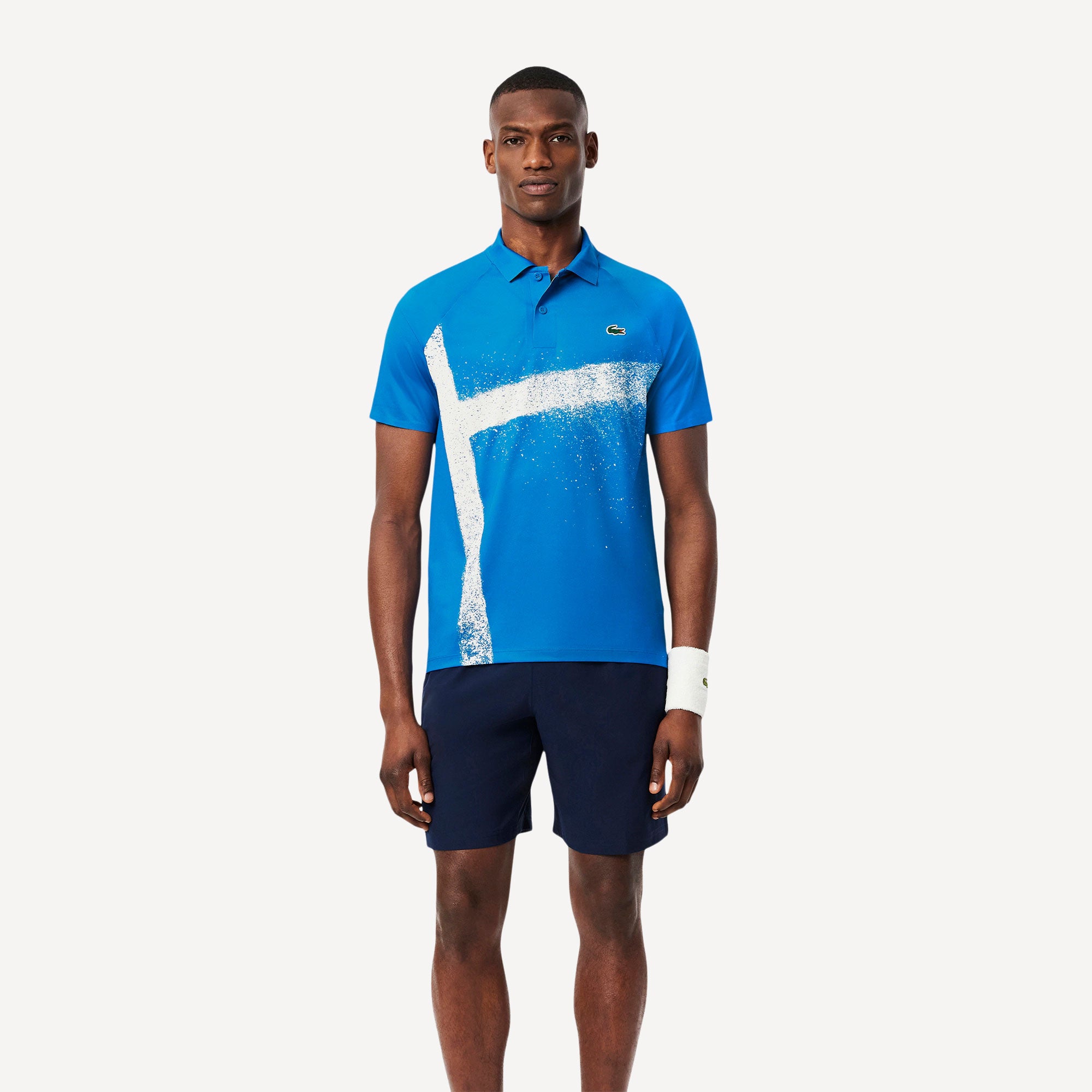 Lacoste x Novak Djokovic Men's On Court Ultra Dry Tennis Polo