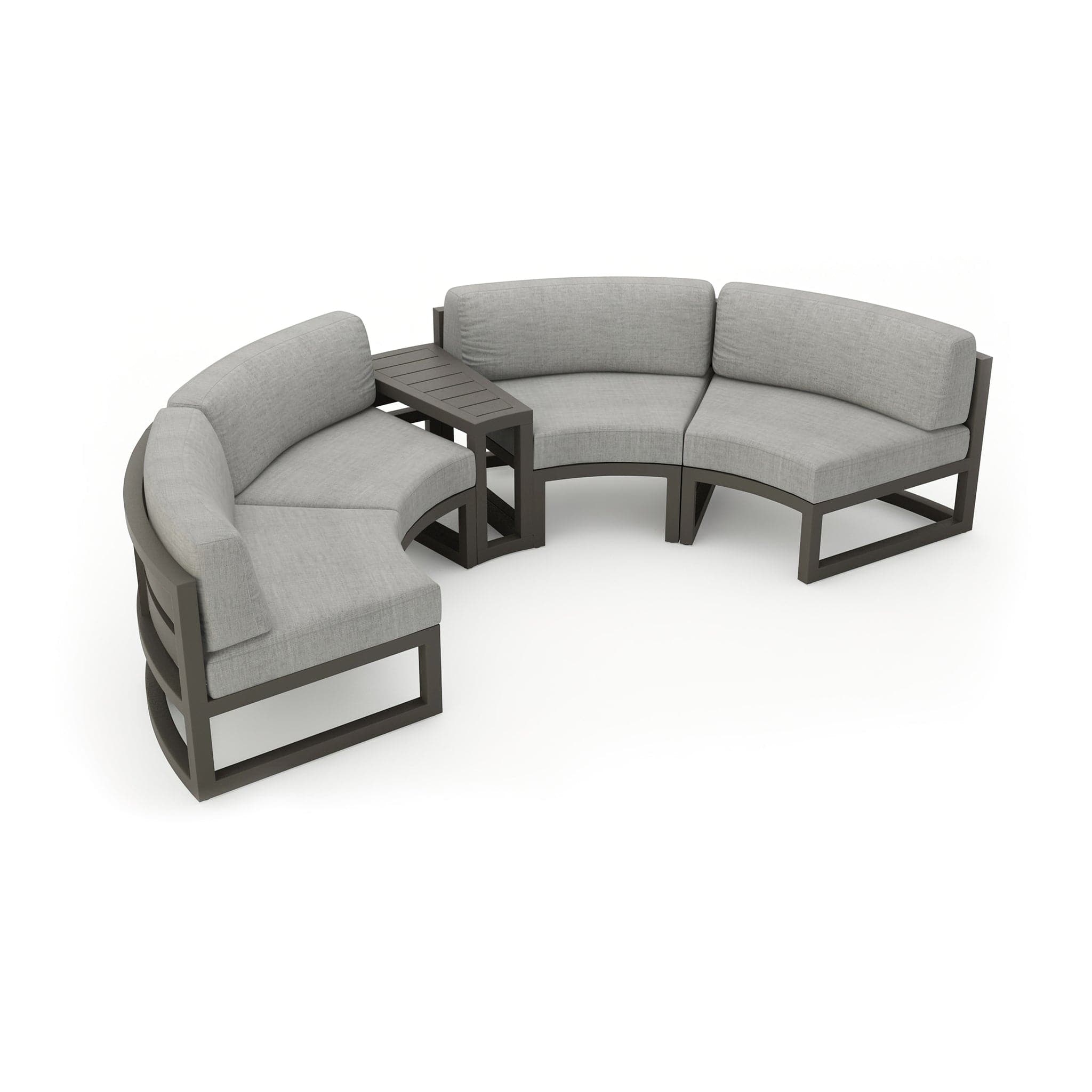 Avion 3 Piece Curve Sectional Set、mySite、neckold