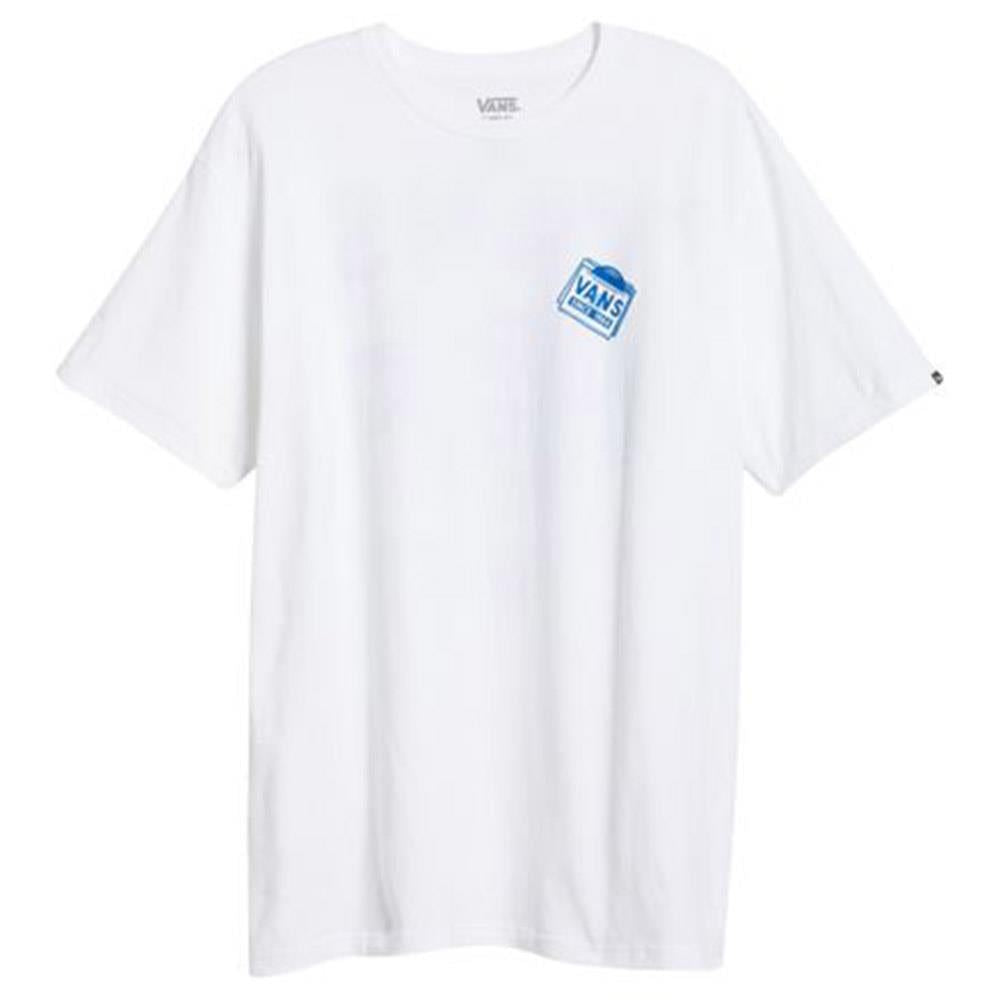  Vans Record Label T-Shirt - White、mySite、merchandisen