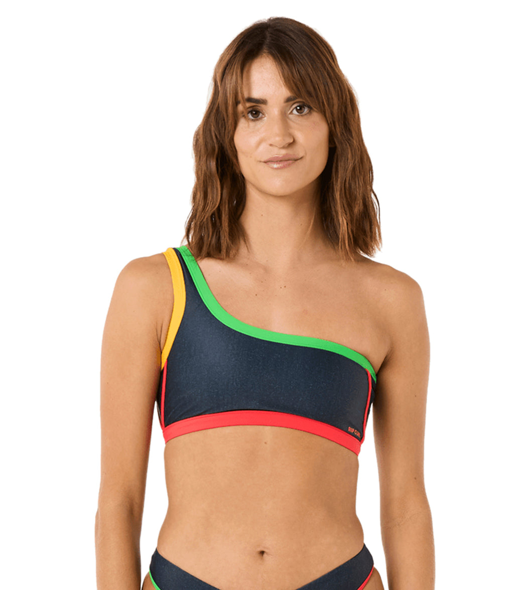 Rip Curl Women's Gigi One Shoulder Bikini Top、mySite、noshort