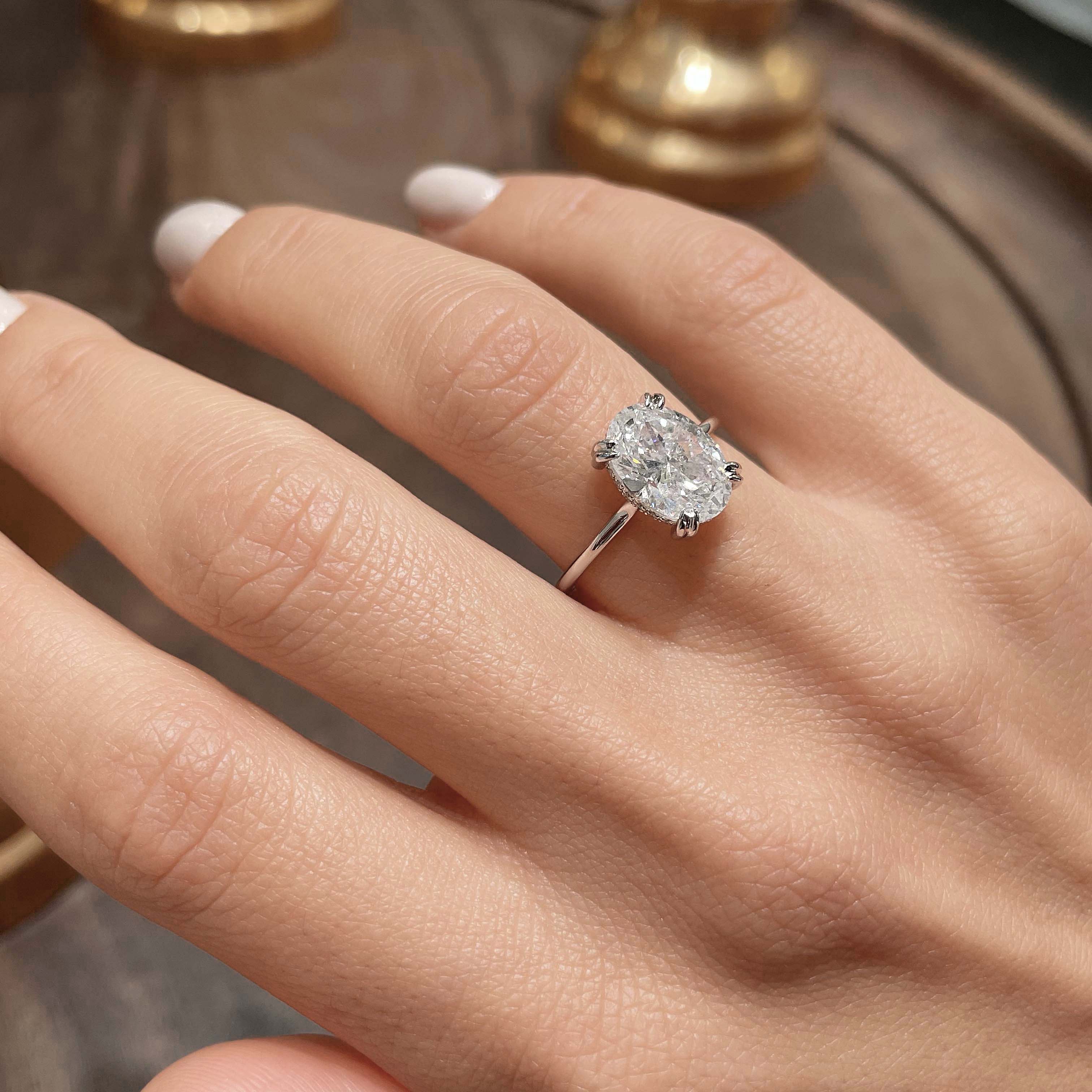 Harriet Diamond Engagement Ring -Platinum、mySite、hinf8tx79