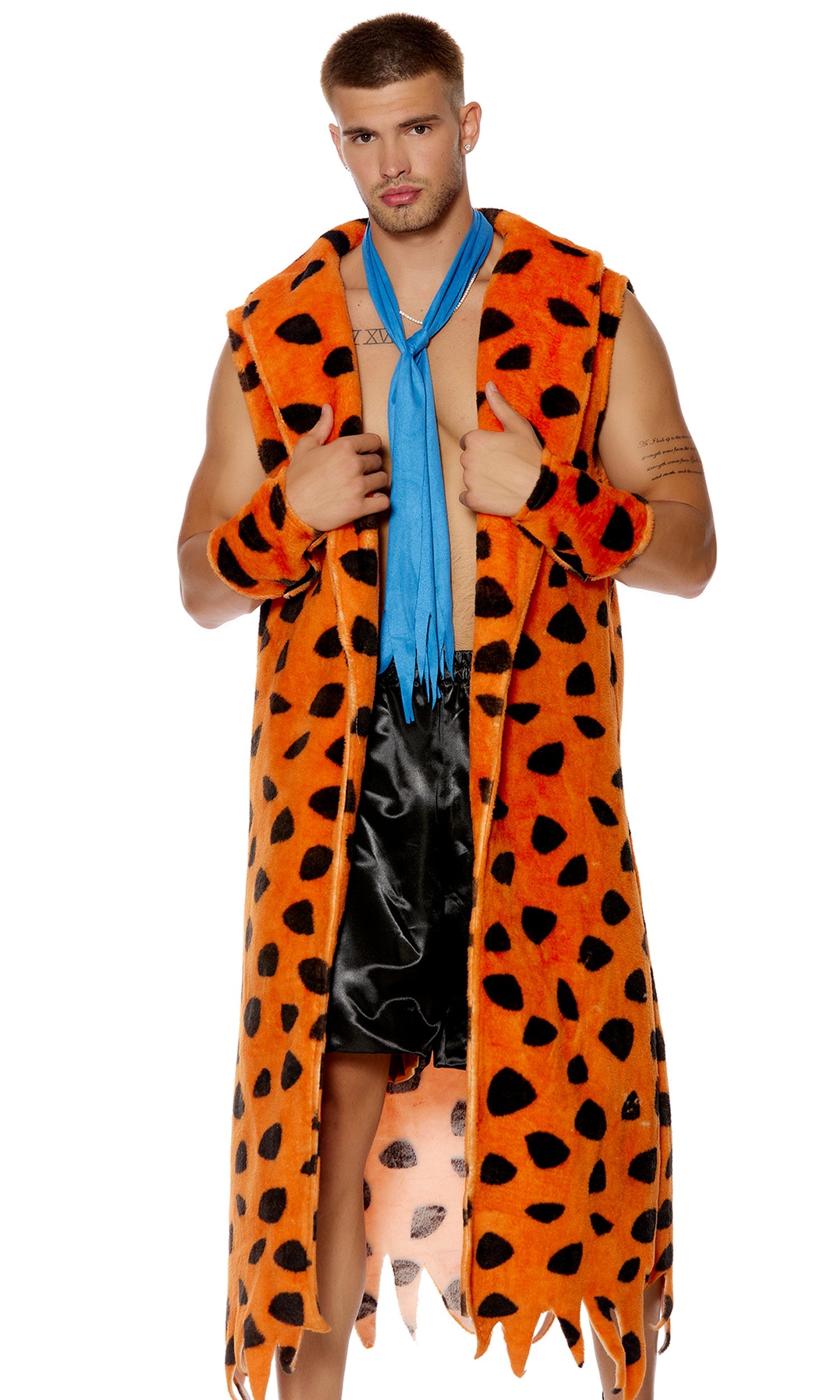 Bedrock Bro Men's Cartoon Character Costume、mySite、bengalsvssteelers