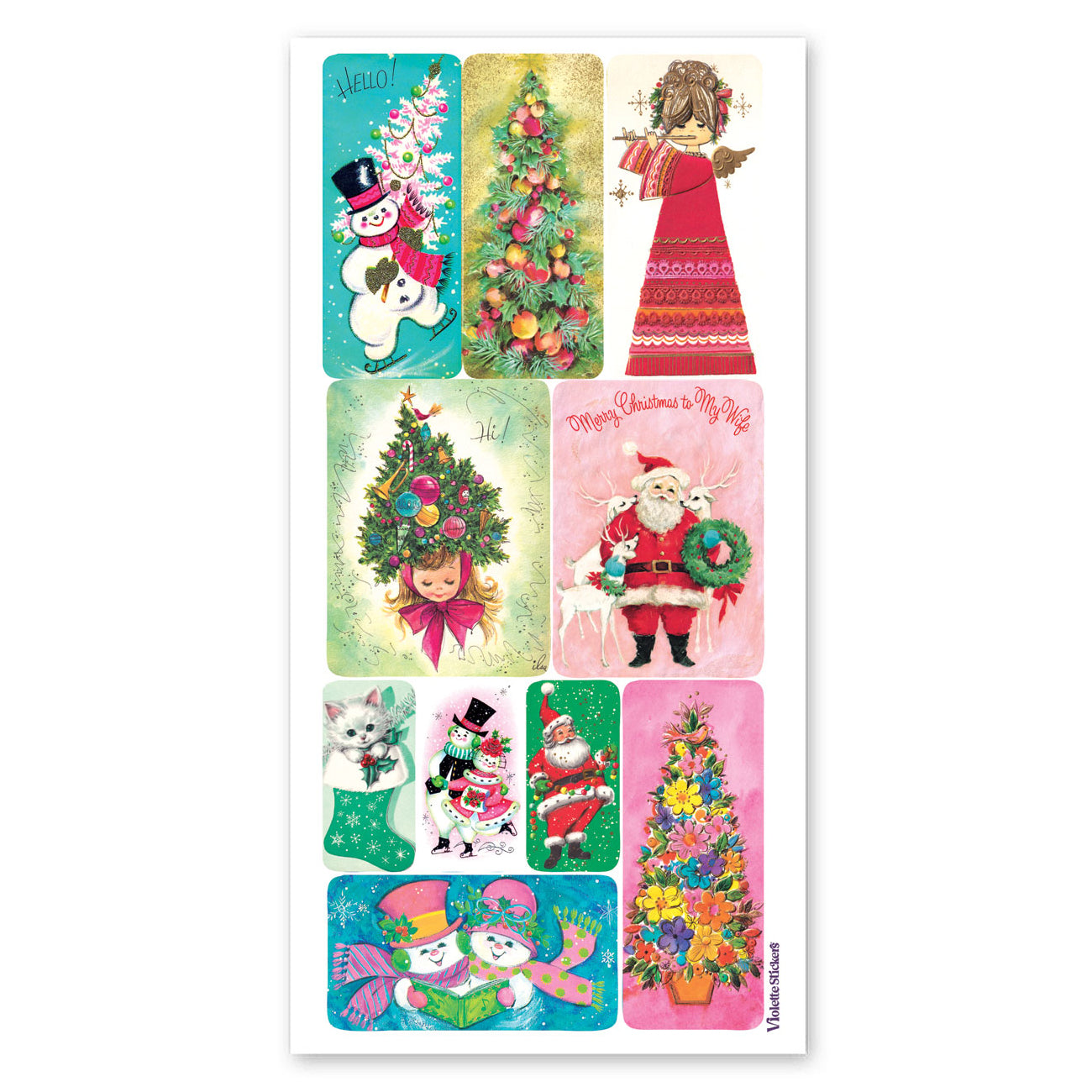  Crystal Christmas Greetings Stickers、mySite、ghnorth