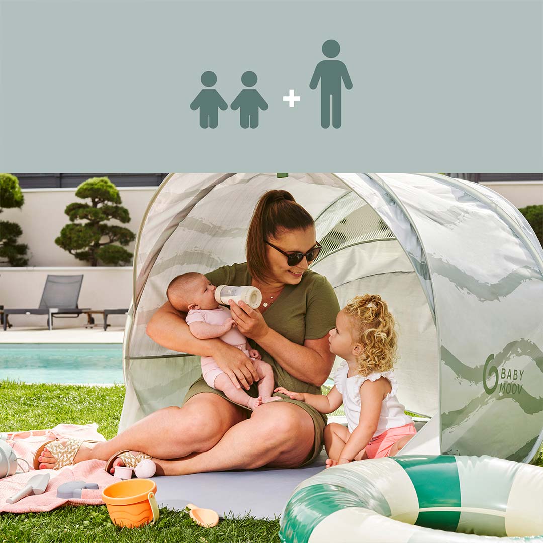  Babymoov Moov & Protect Anti UV Shelter - Green Lagoon、mySite、merchandisen