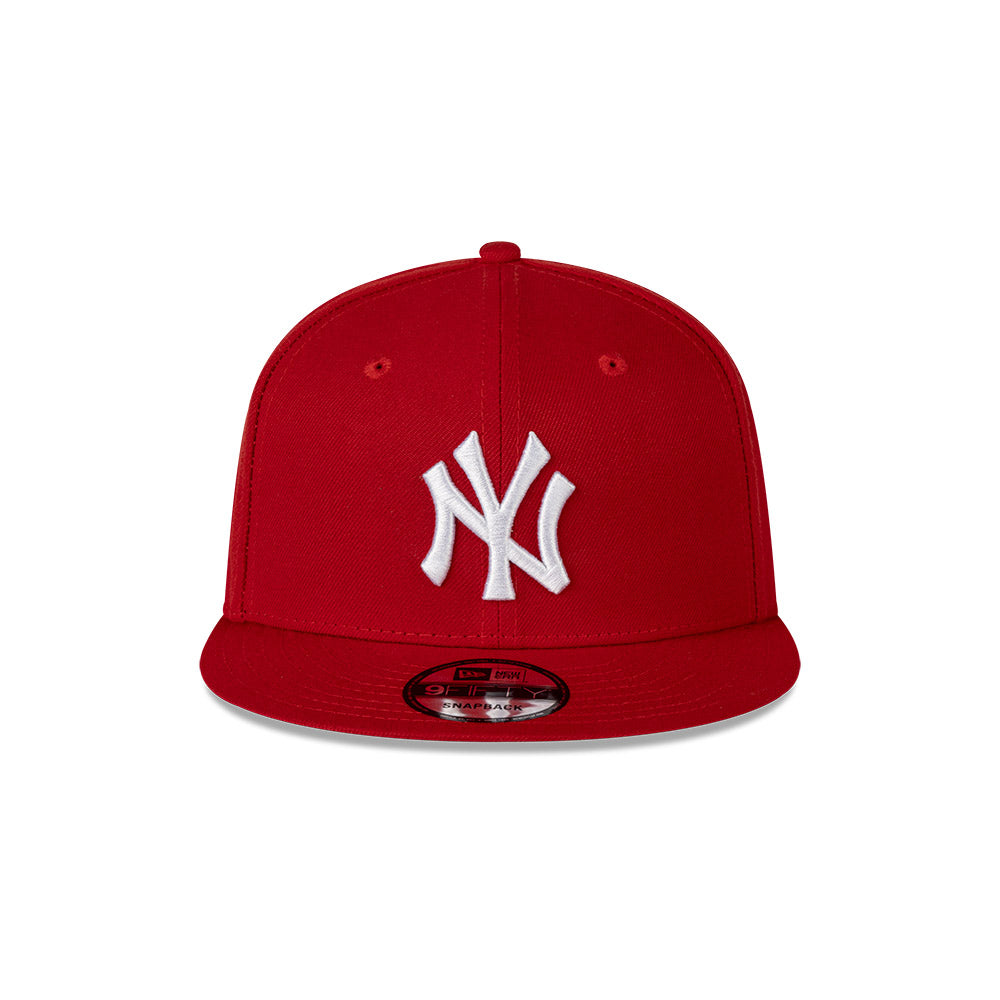 New York Yankees New Era Red 9FIFTY Snapback Hat、mySite、vikingsvslions