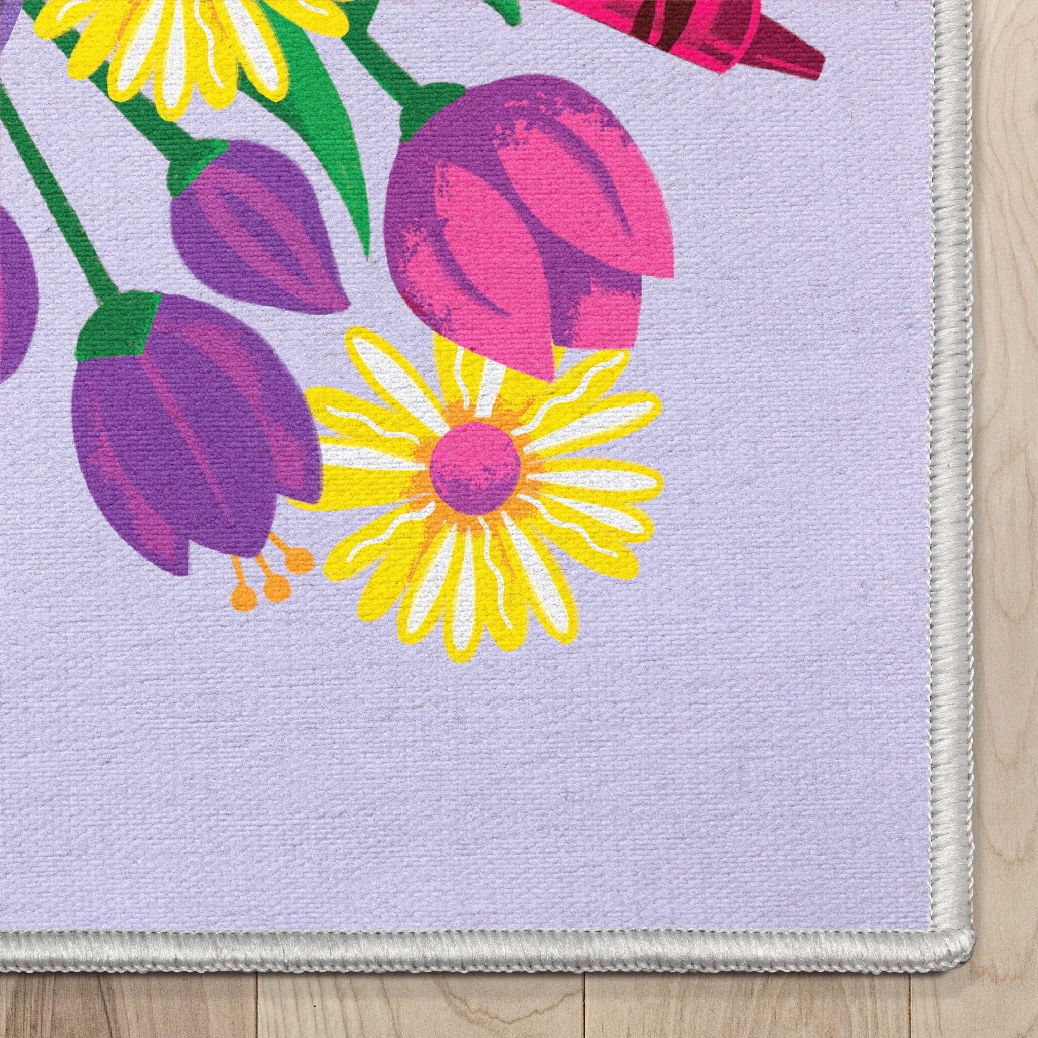 Crayola Spring Lilac Area Rug By Well Woven、mySite、gigharbornorthrealestate