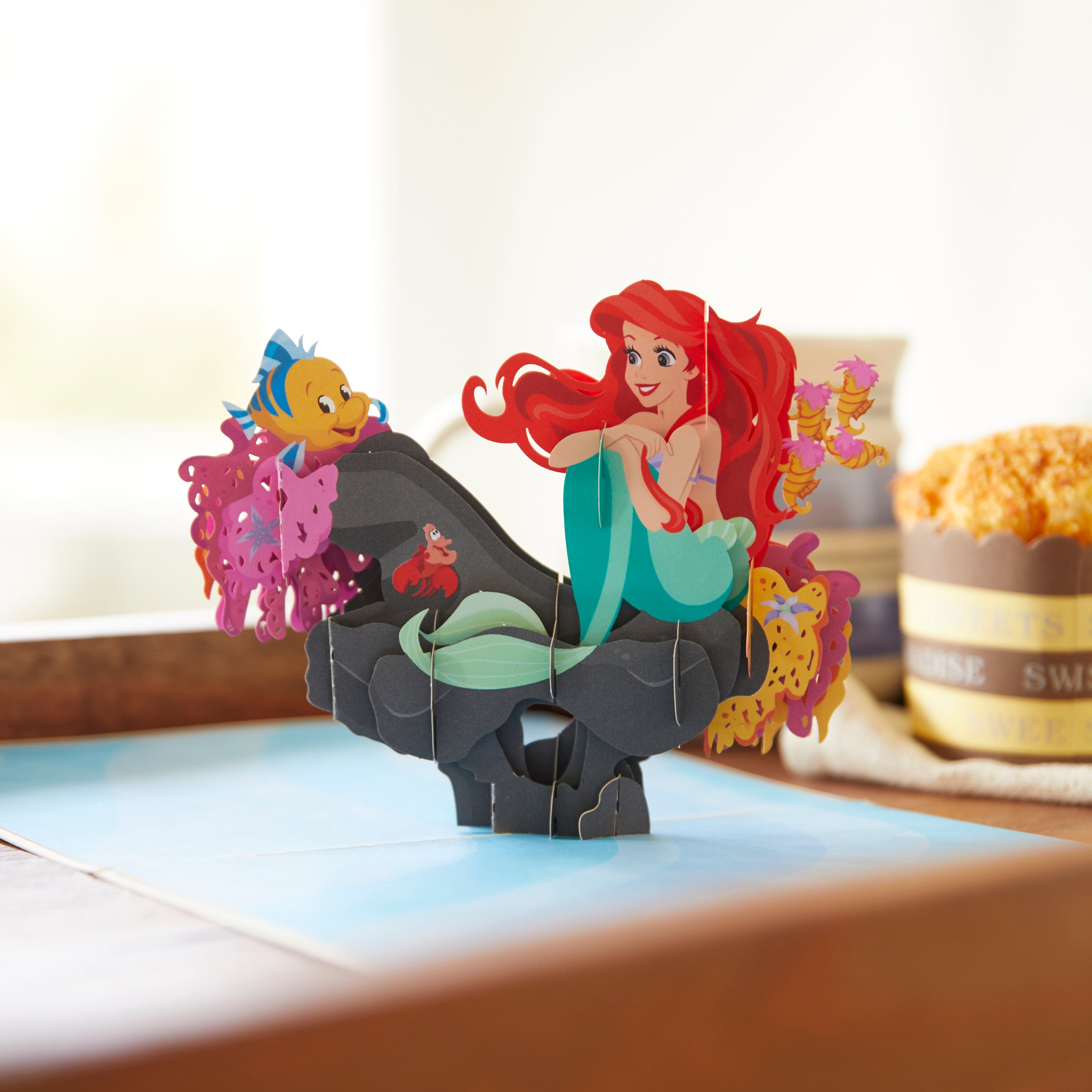 Disney's The Little Mermaid Birthday Pop-Up Card、mySite、solidvoid