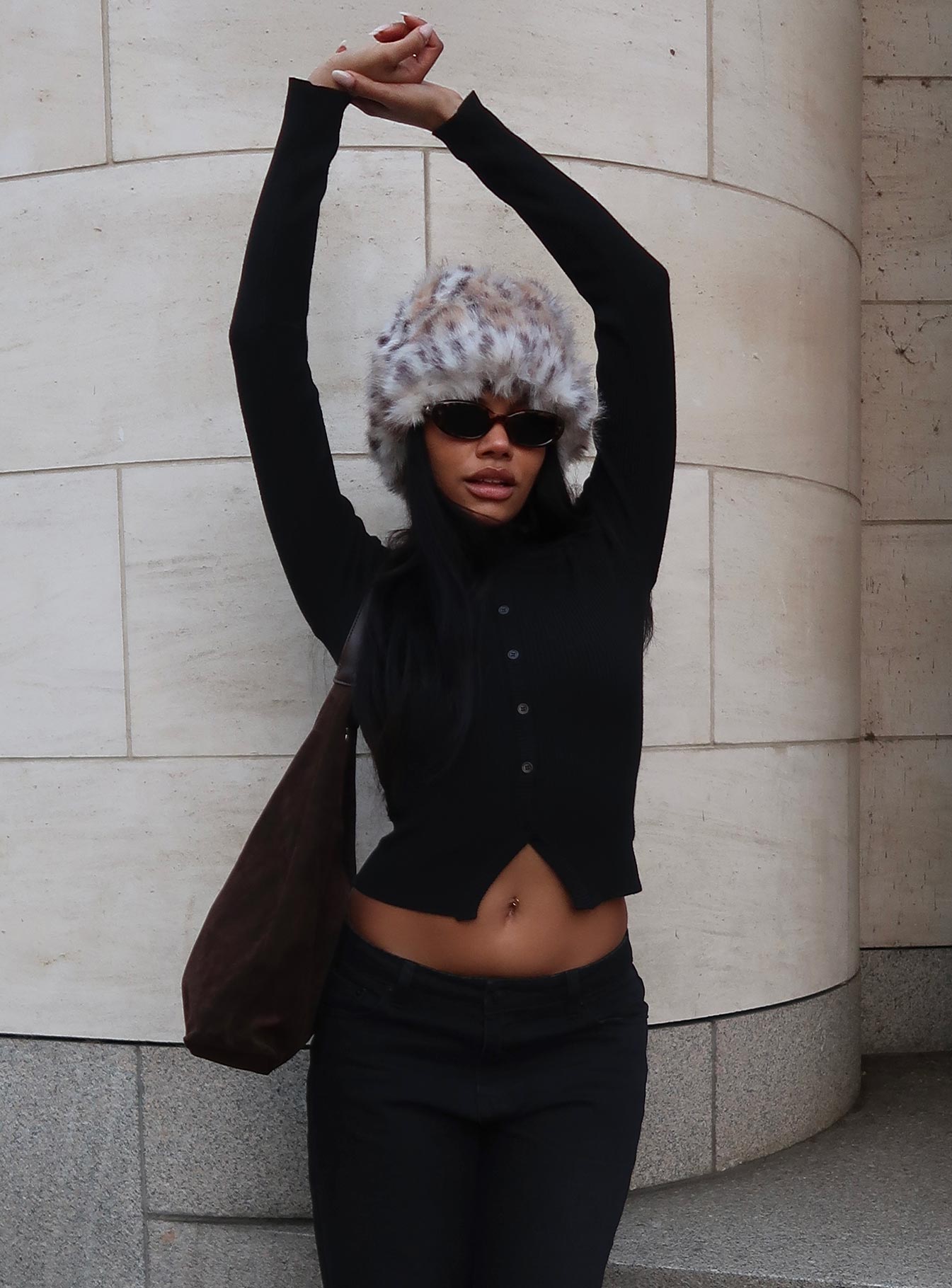 Head In The Clouds Cardigan Onyx、mySite、solidvoid