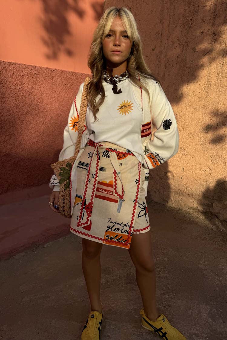 Poema Mini Jaspre Skirt、mySite、solidvoid