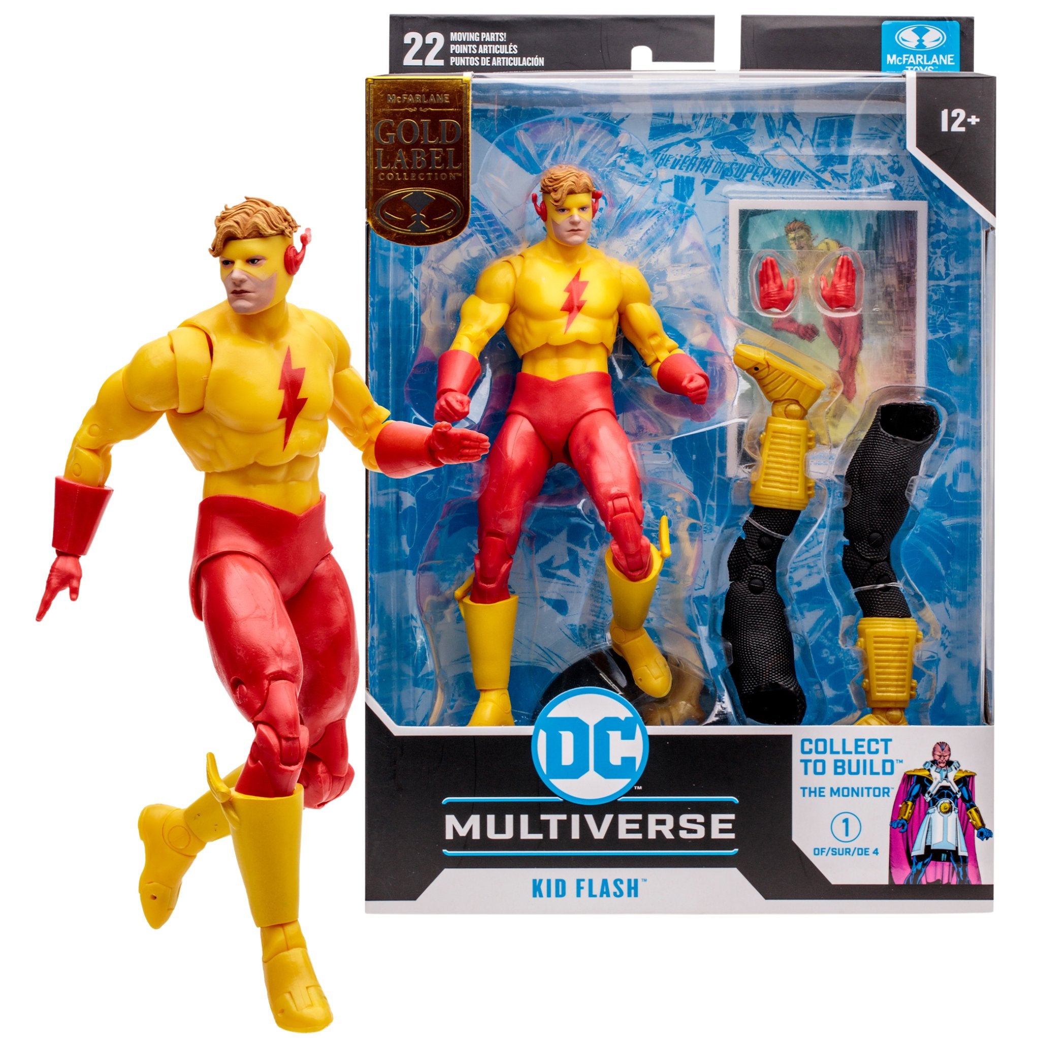 DC Multiverse Exclusive Gold Label Kid Flash (Crisis on Infinite Earths)、mySite、hgirdovlk
