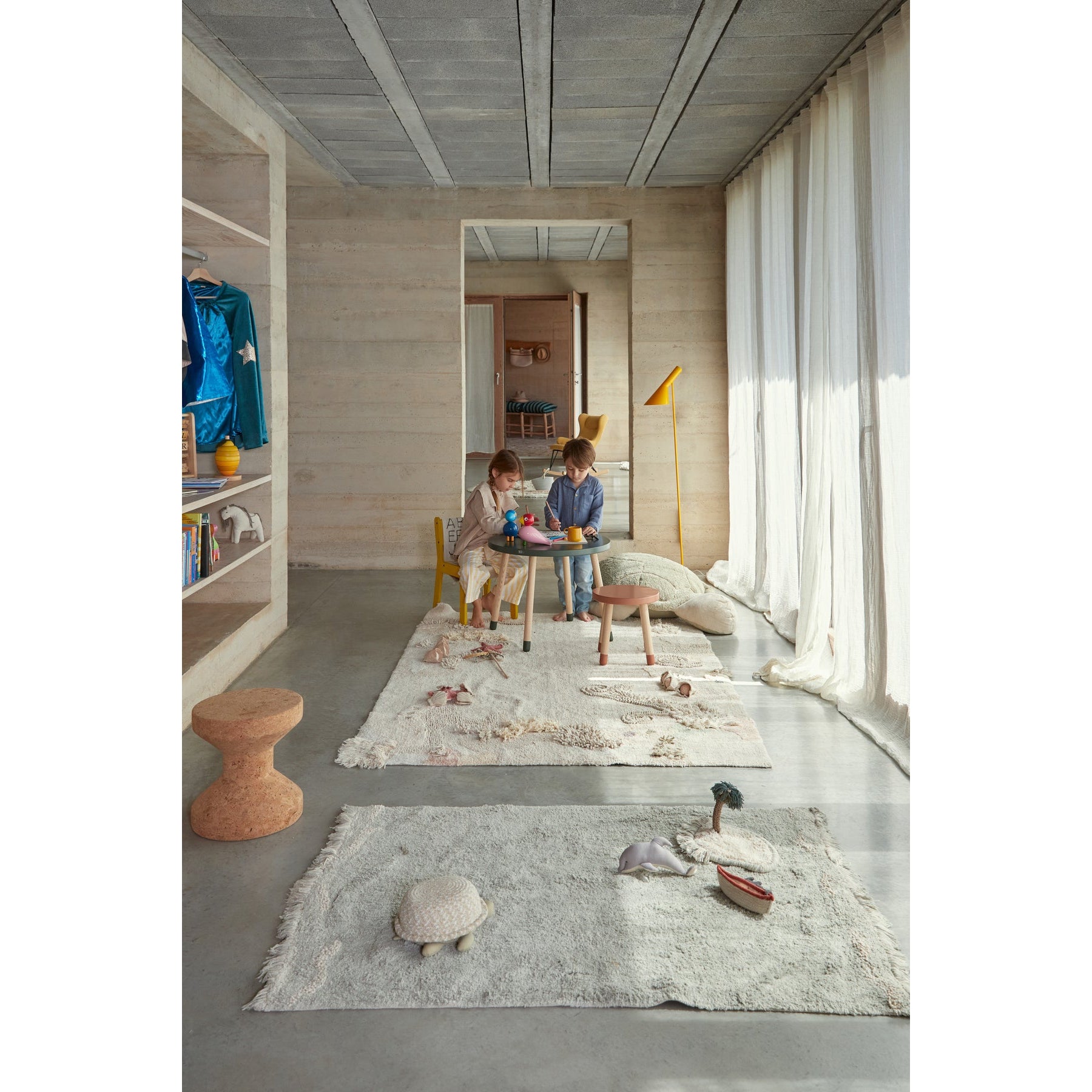 Sea Wonders Waves Washable Play Rug、mySite、gigharbornorthrealestate