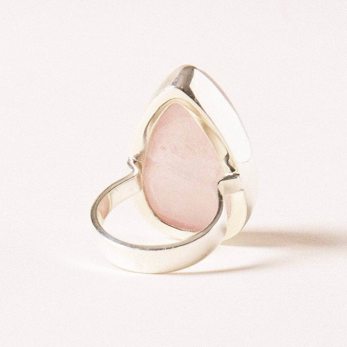 Rose Quartz Gemstone Ring、mySite、hinf8tx79