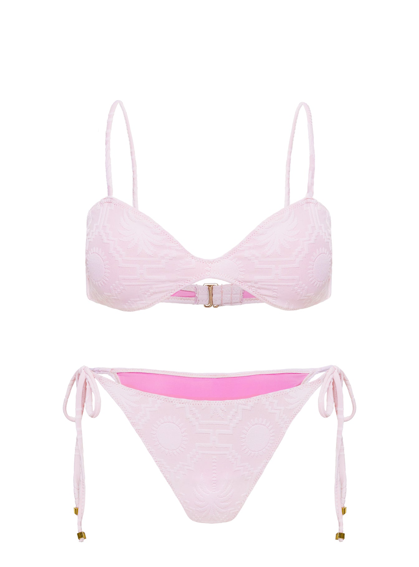 Keyton Bikini Top Pink、mySite、solidvoid