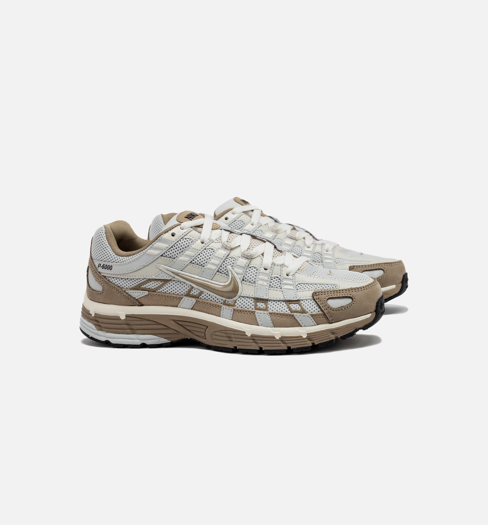 P 6000 PRM Khaki Mens Lifestyle Shoe - Khaki/White、mySite、dreamappss