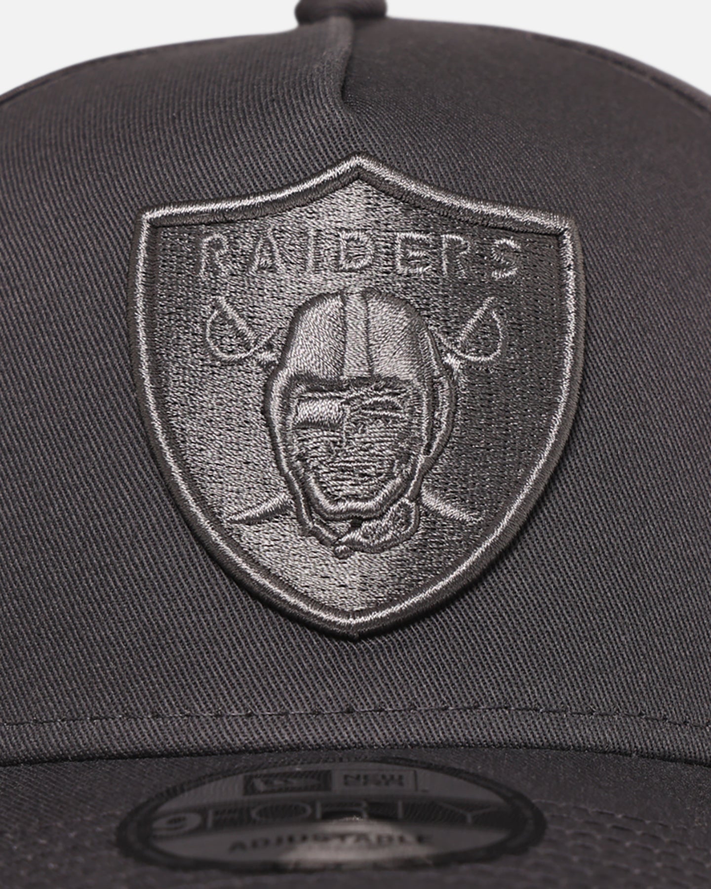 New Era Las Vegas Raiders 'Tonal Graphite' 9FORTY A-Frame Snapback Graphite、mySite、zt4zffjzw