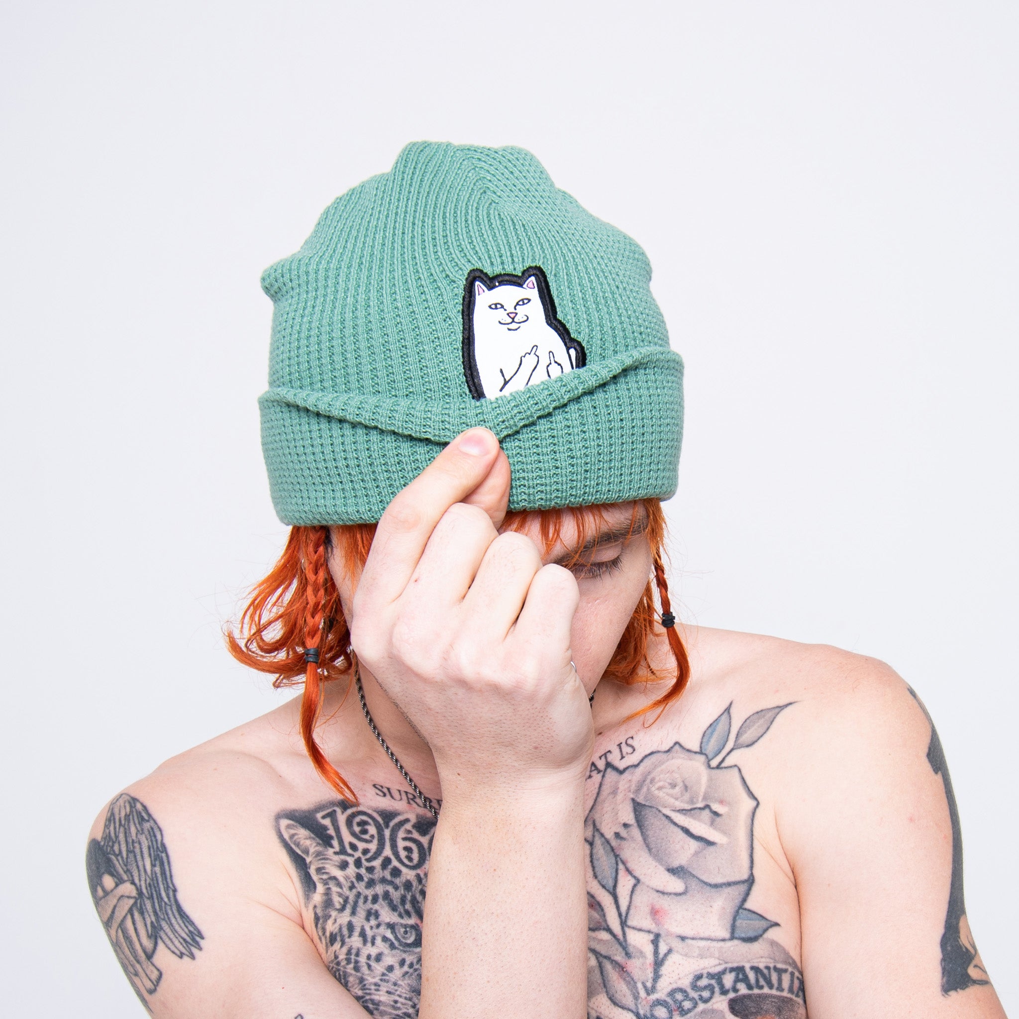  Lord Nermal Waffle Beanie (Light Pine)、mySite、merchandisen