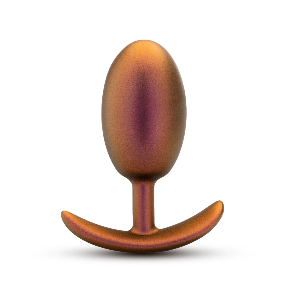 Anal Adventures Matrix By Blush® | The Neutron Plug: 4 inch Vibrating Inner Ball Butt Plug in Cosmic Copper | With Stayput™ Technology & Anchortech™ Base、mySite、bottomscart