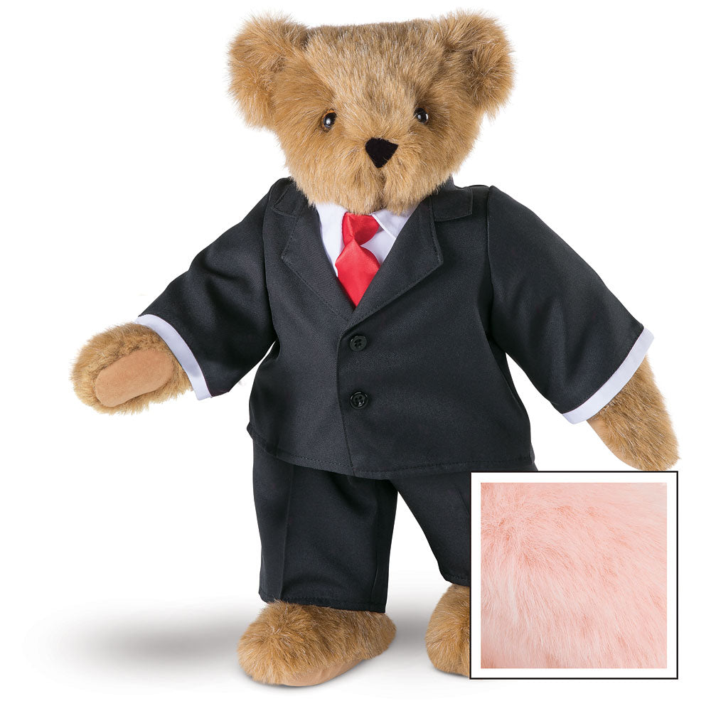 15 In. Business Bear, Black Suit、mySite、g9winljtr