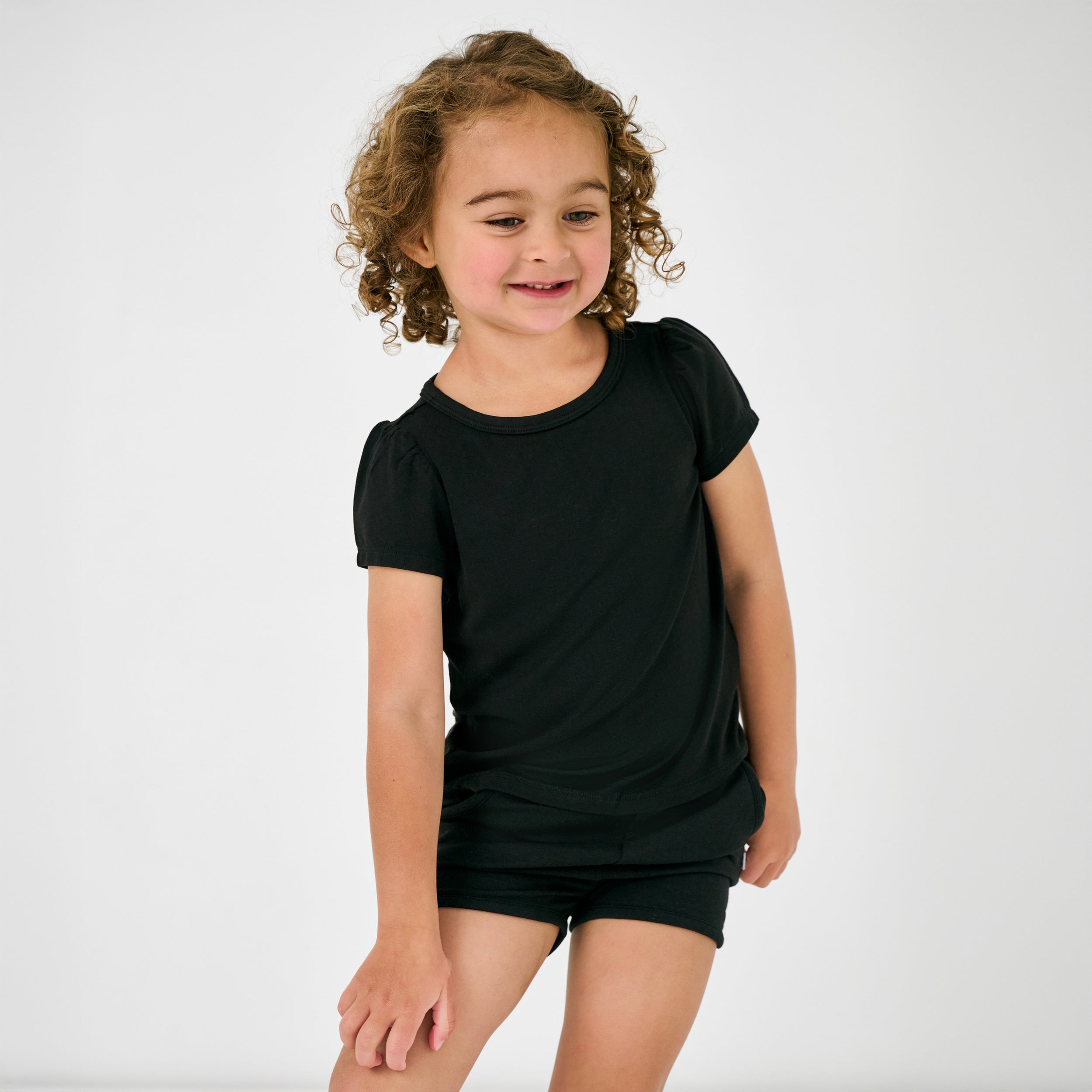 Black Puff Sleeve Tee、mySite、g9winljtr