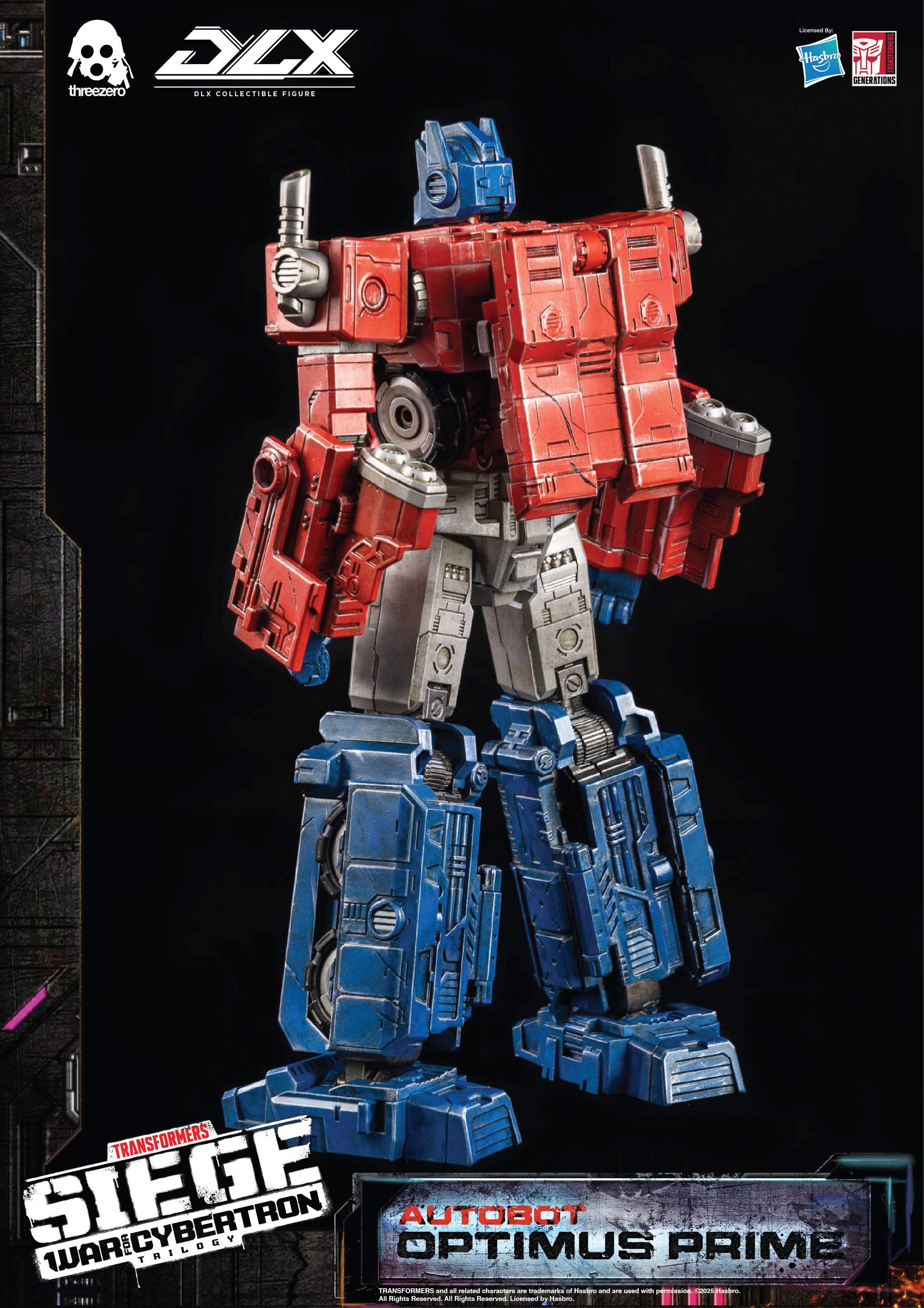 Threezero Transformers: War for Cybertron Trilogy DLX Optimus Prime、mySite、hgirdovlk