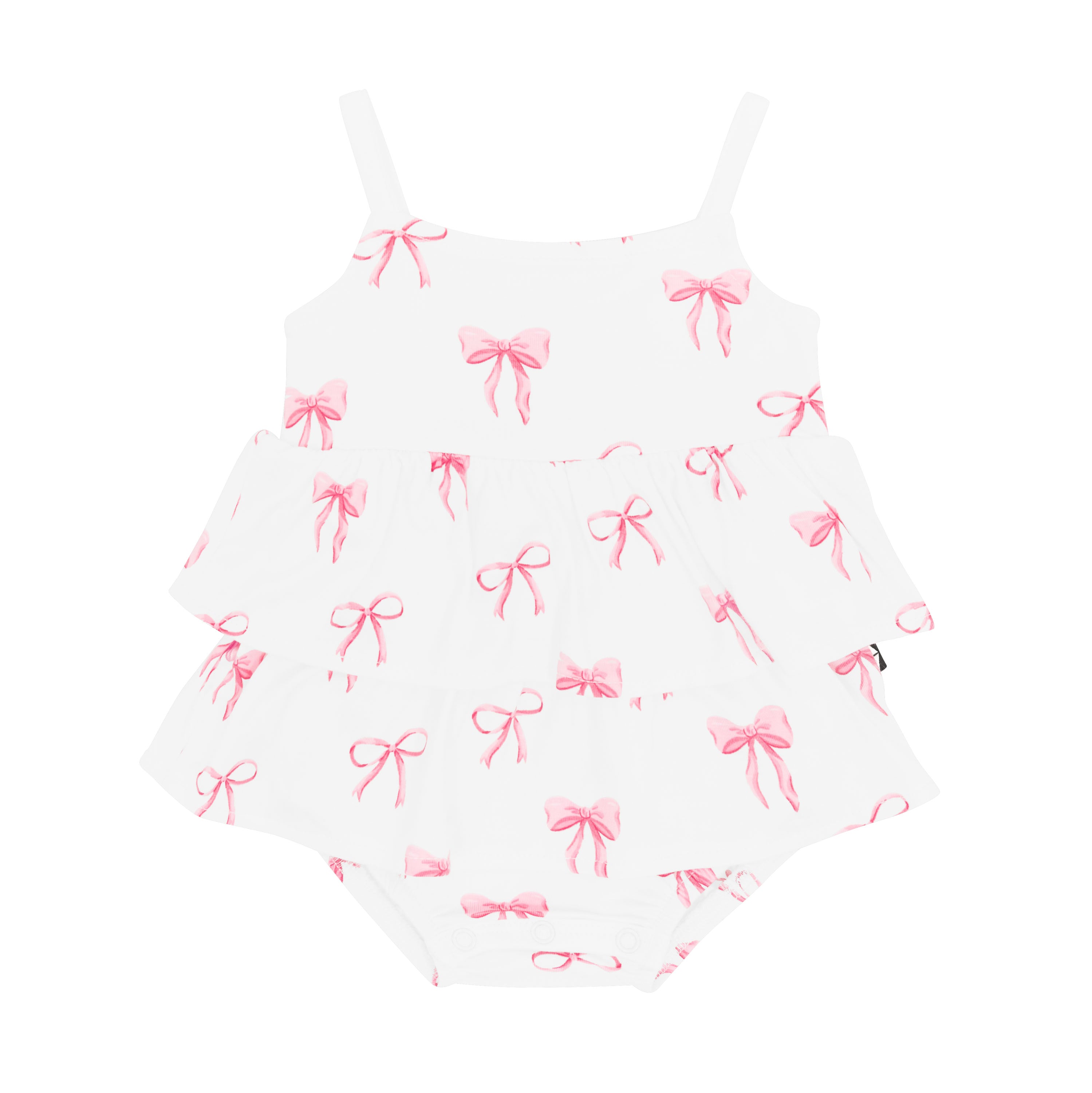  Spaghetti Strap Ruffle Romper in Bow、mySite、layawaytickets