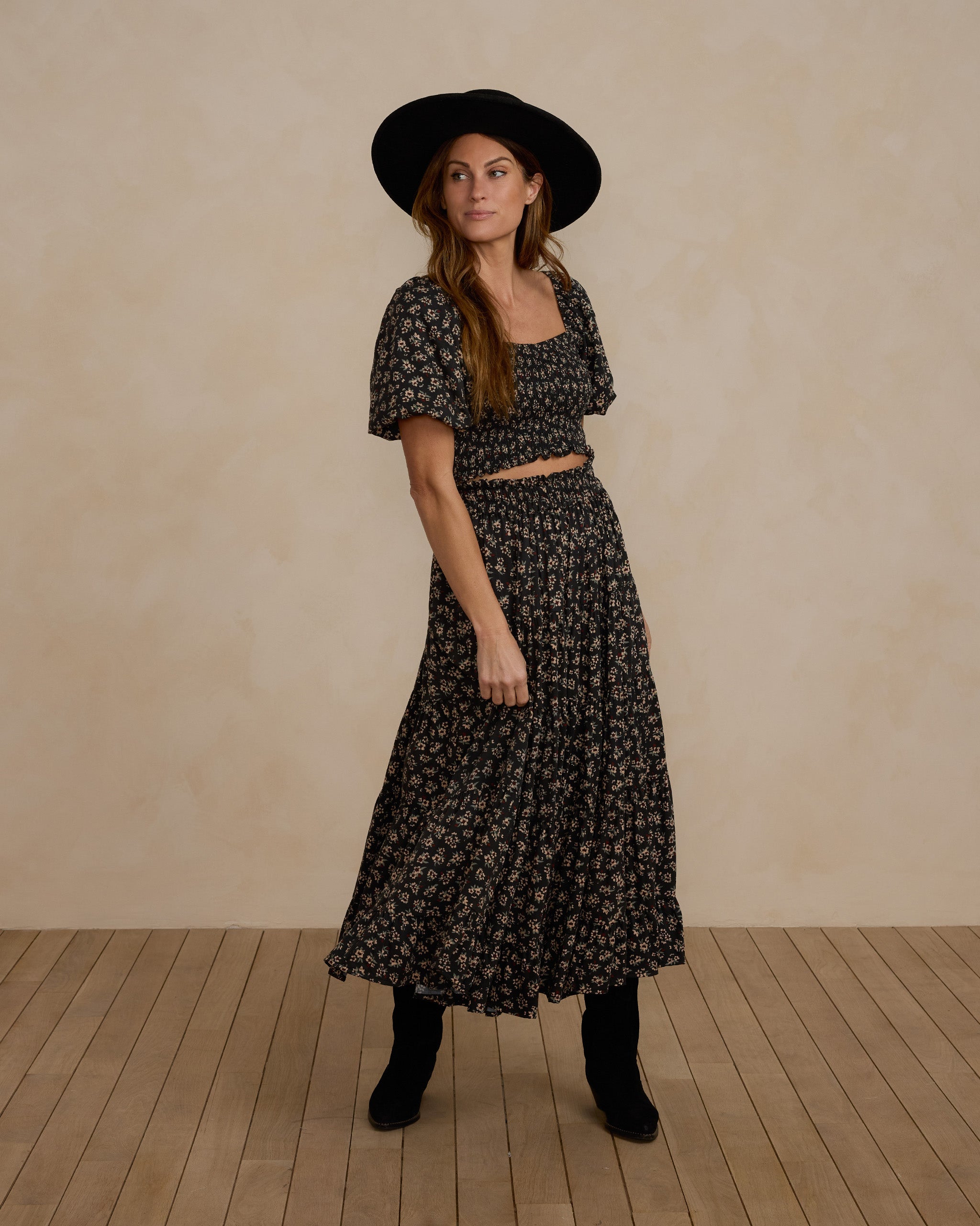  Trixie Top | Dark Floral、mySite、layawaytickets