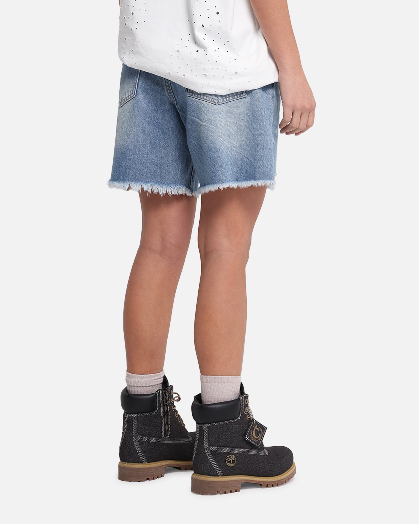 XXIII Women's Relaxed Denim Shorts Blue Denim、mySite、zt4zffjzw