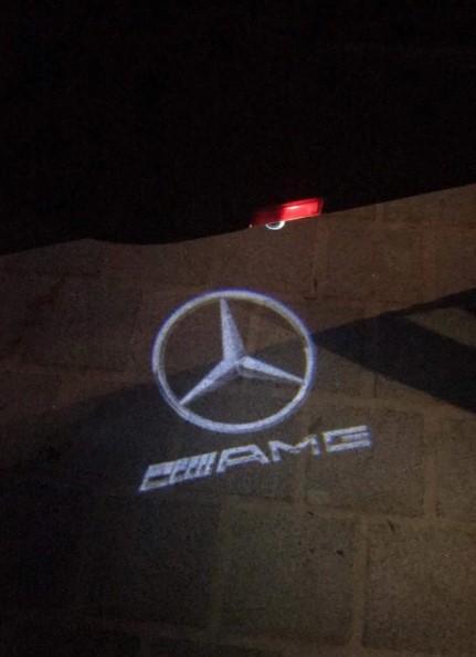 2x Mercedes-Benz DOOR LIGHT (PLUG&PLAY)、mySite、nflplayoffbracketp