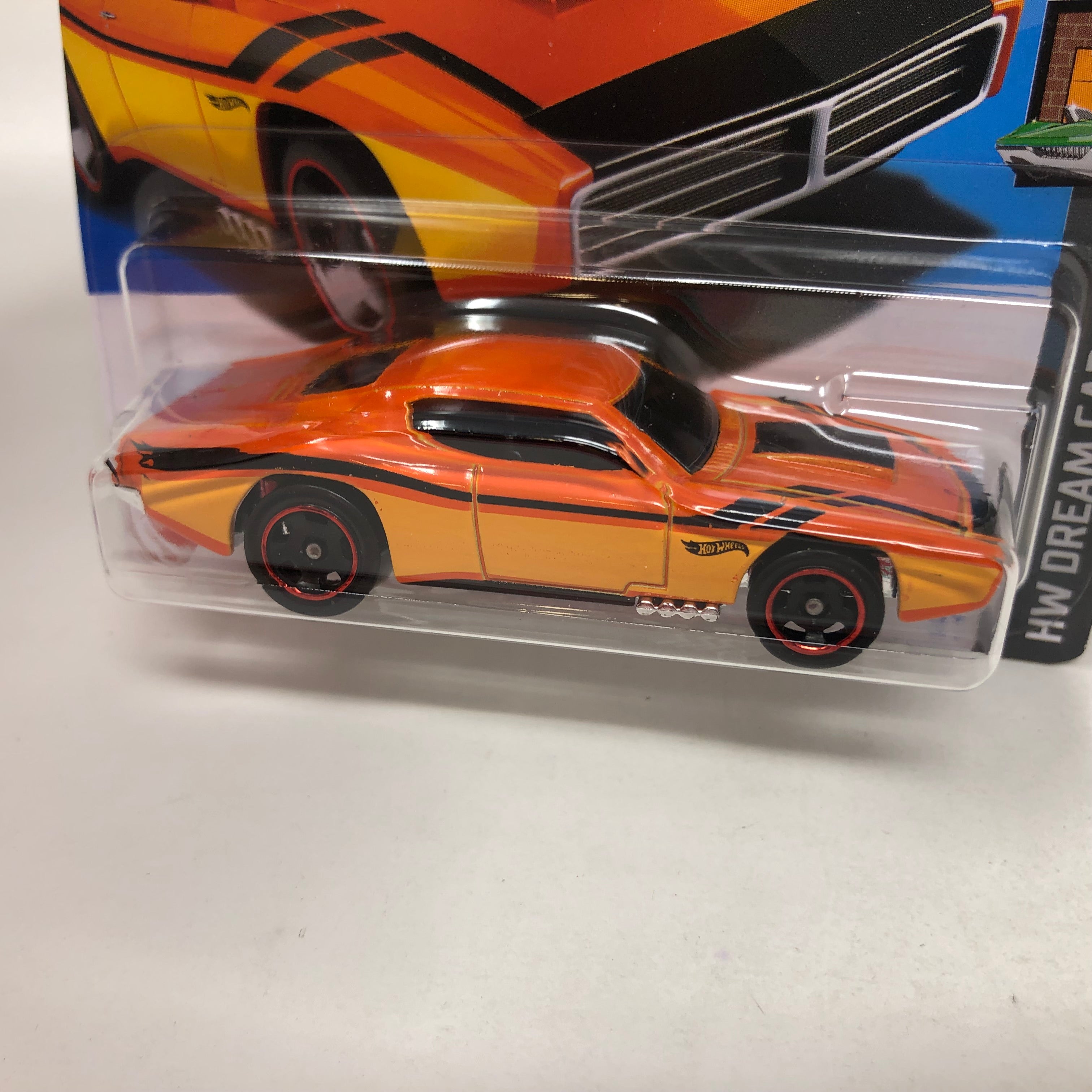 Custom Otto #6 * Orange * 2024 Hot Wheels Basic Short Card Case A、mySite、hgirdovlk