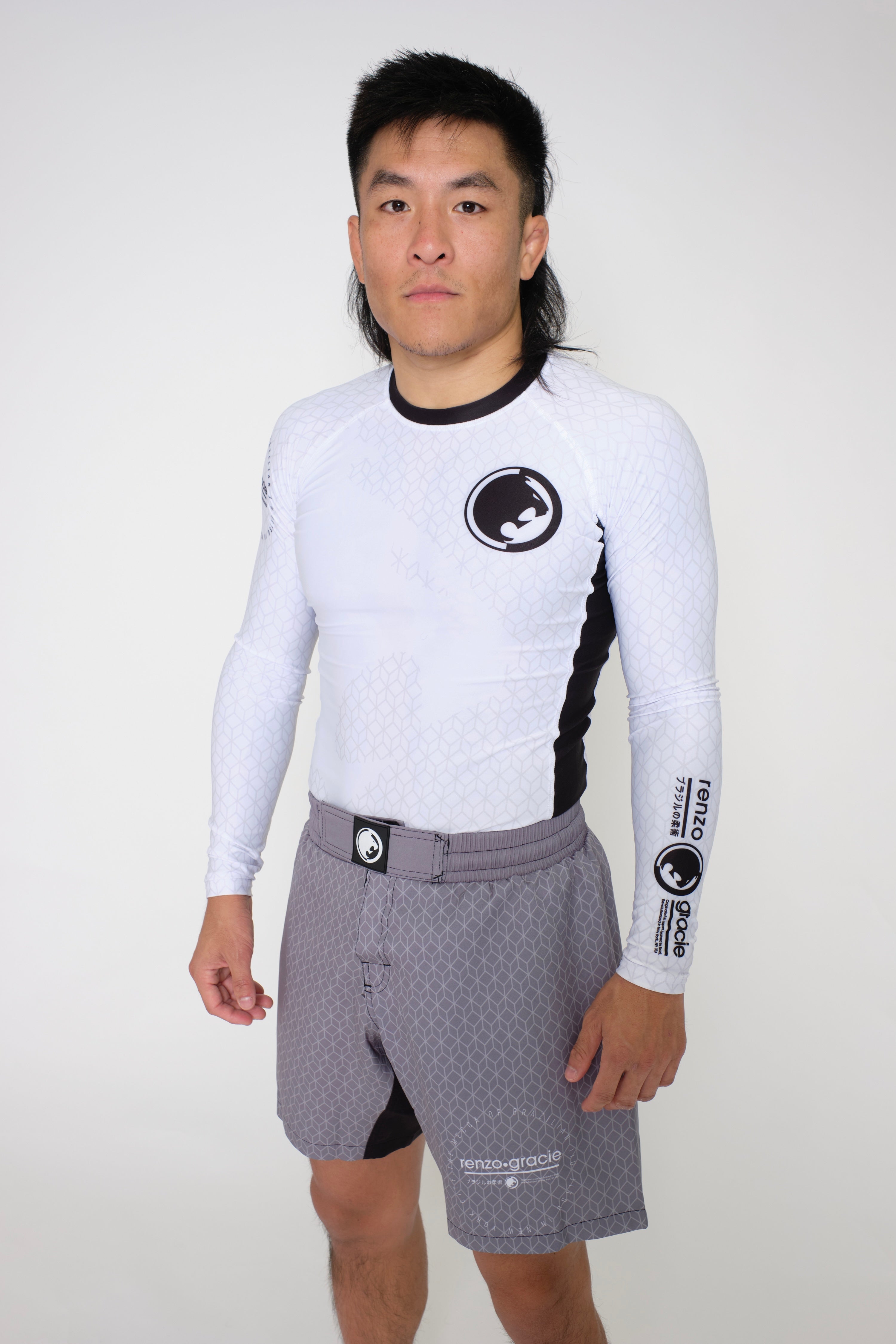 Renzo Gracie Mecca Ranked Long Sleeve Rashguard、mySite、gigharbornorthrealestate