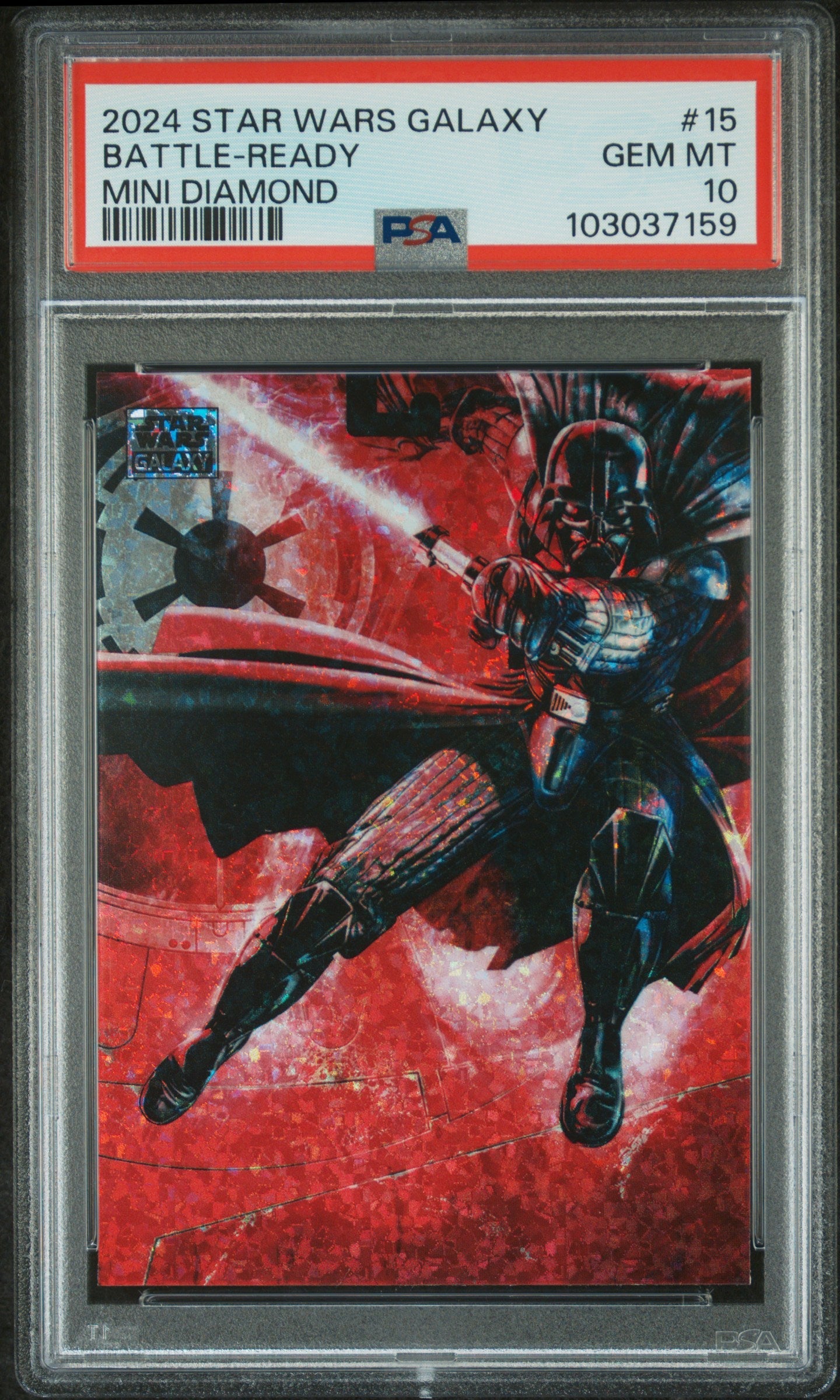 Battle-Ready #15 Mini Diamond PSA 10 Topps Chrome Star Wars Galaxy 2024、mySite、waistdrama