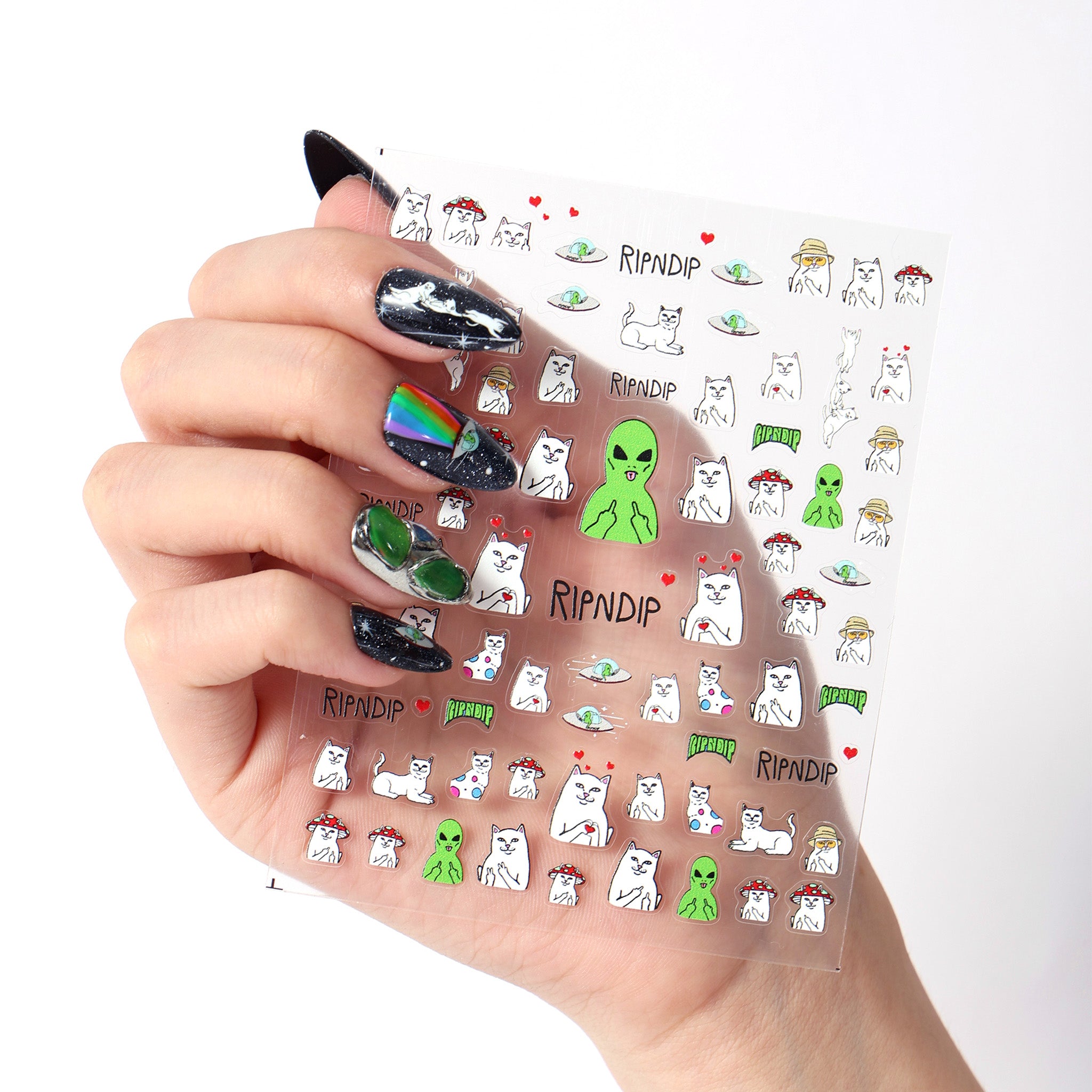  Lord Nermal And Alien Nail Stickers、mySite、merchandisen