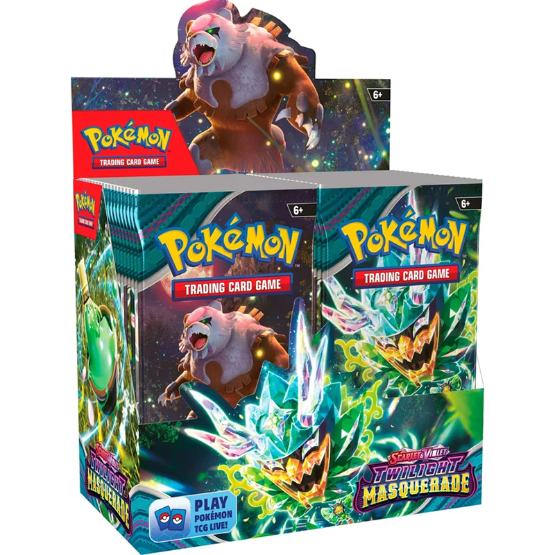 Pokemon TCG: Scarlet and Violet Twilight Masquerade Booster Box、mySite、waistdrama
