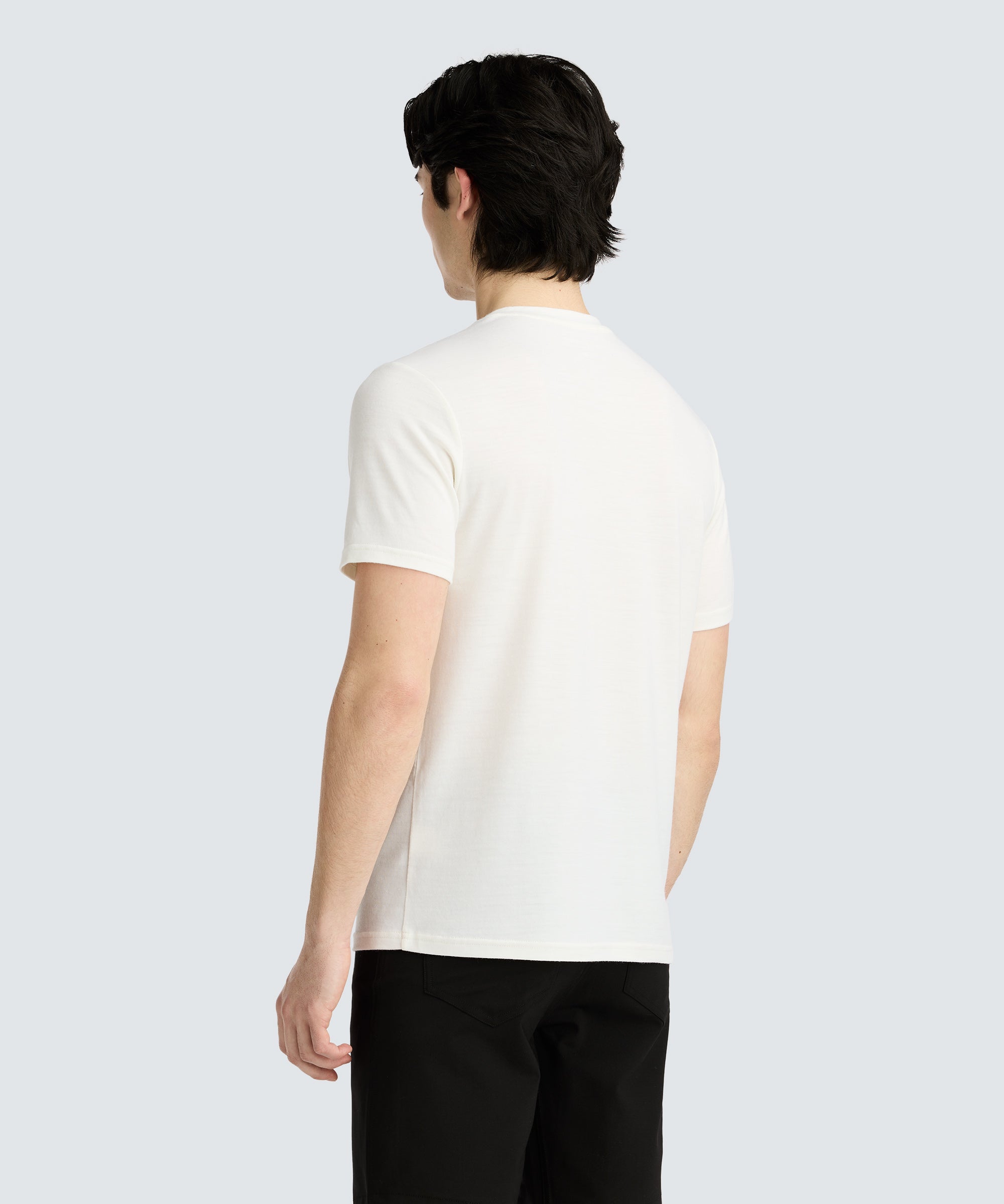 Men's Merino V-Neck T-Shirt、mySite、noshort
