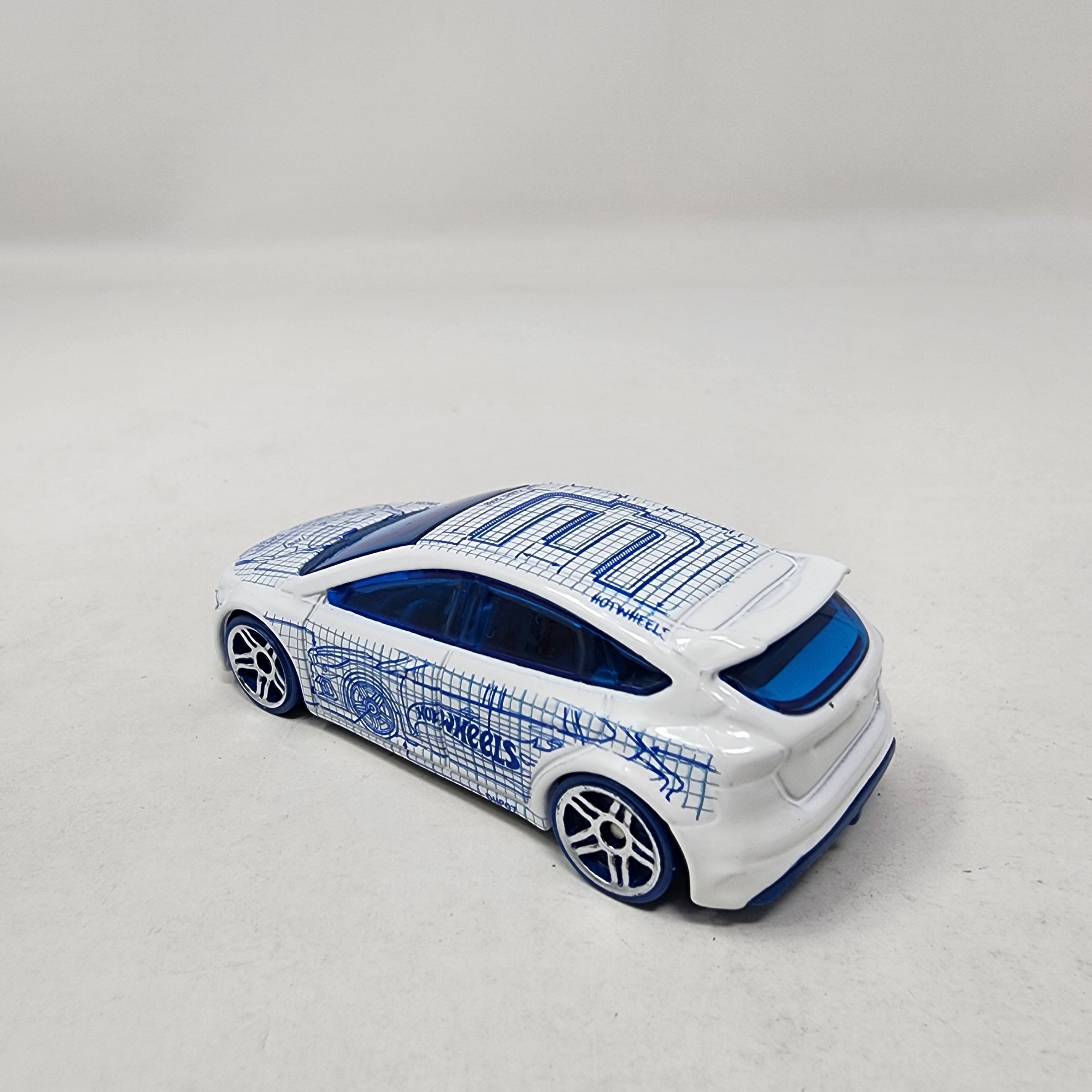 Ford Focus RS w/ Silver PR5 Rims * Hot Wheels Loose、mySite、hgirdovlk